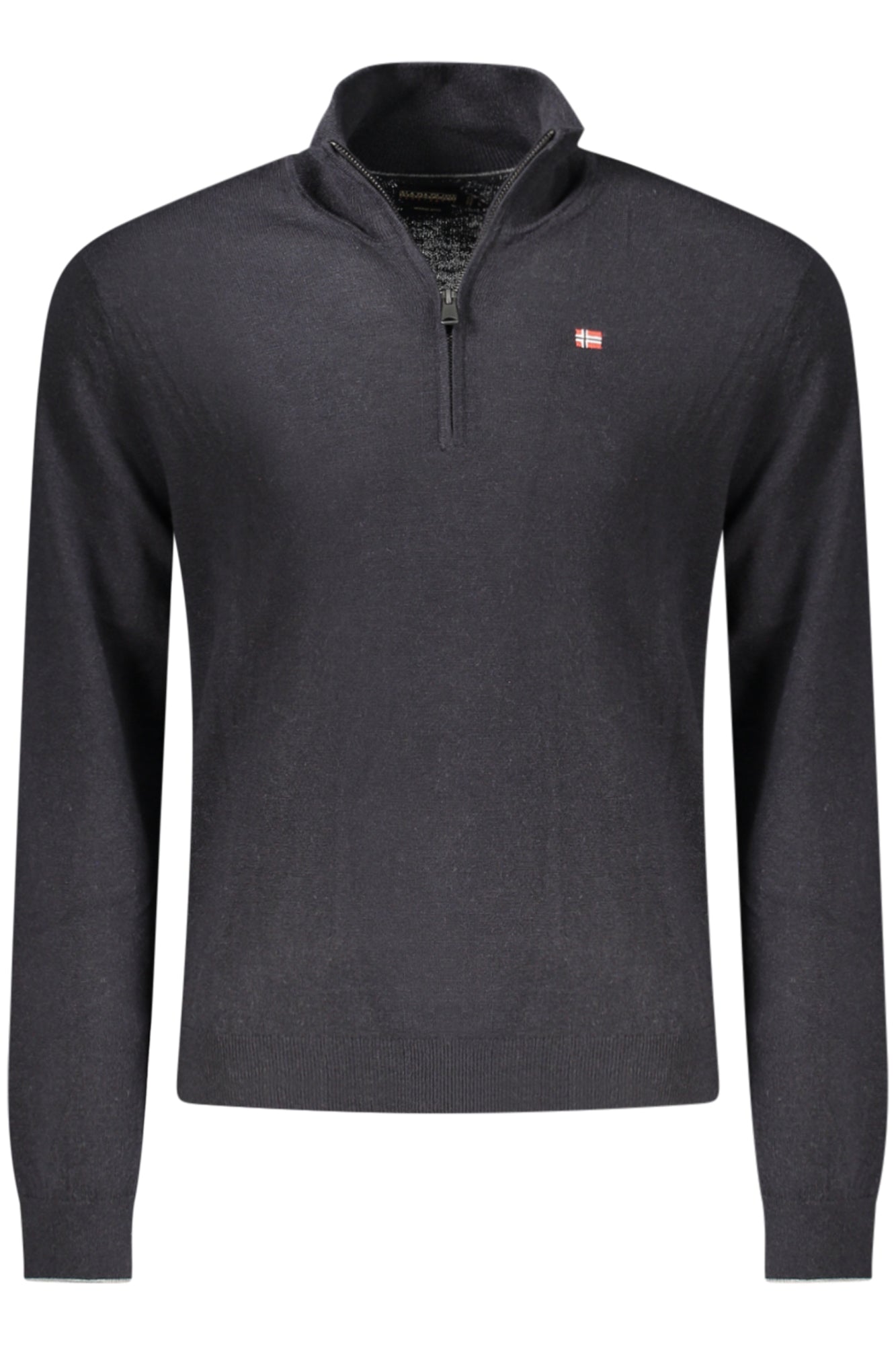 NAPAPIJRI MEN'S BLACK SWEATER