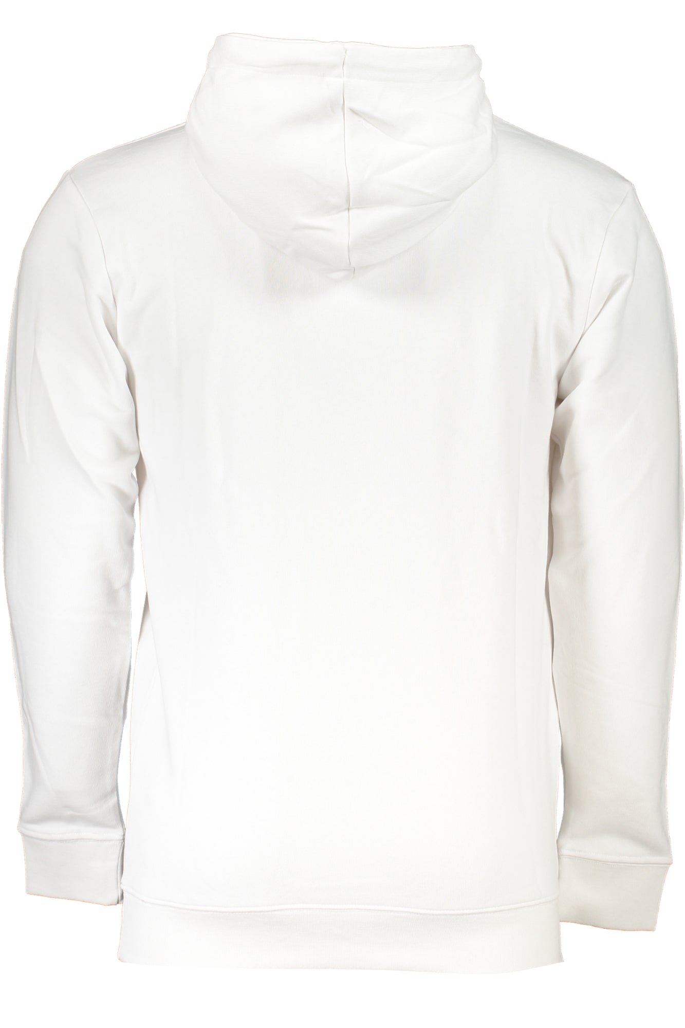 CAVALLI CLASS MEN'S WHITE ZIPLESS SWEATSHIRT