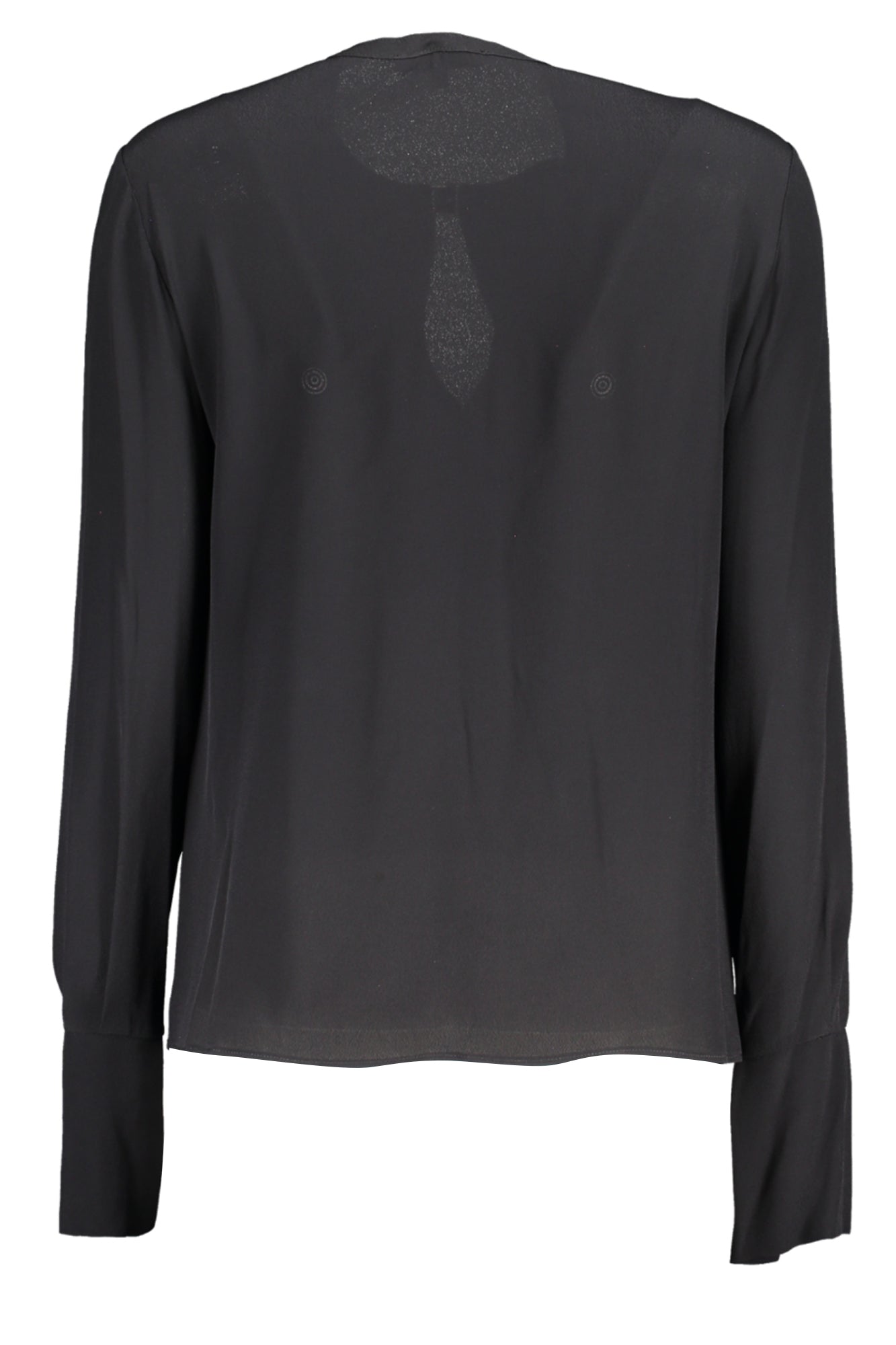 PATRIZIA PEPE WOMEN'S LONG SLEEVE SHIRT BLACK