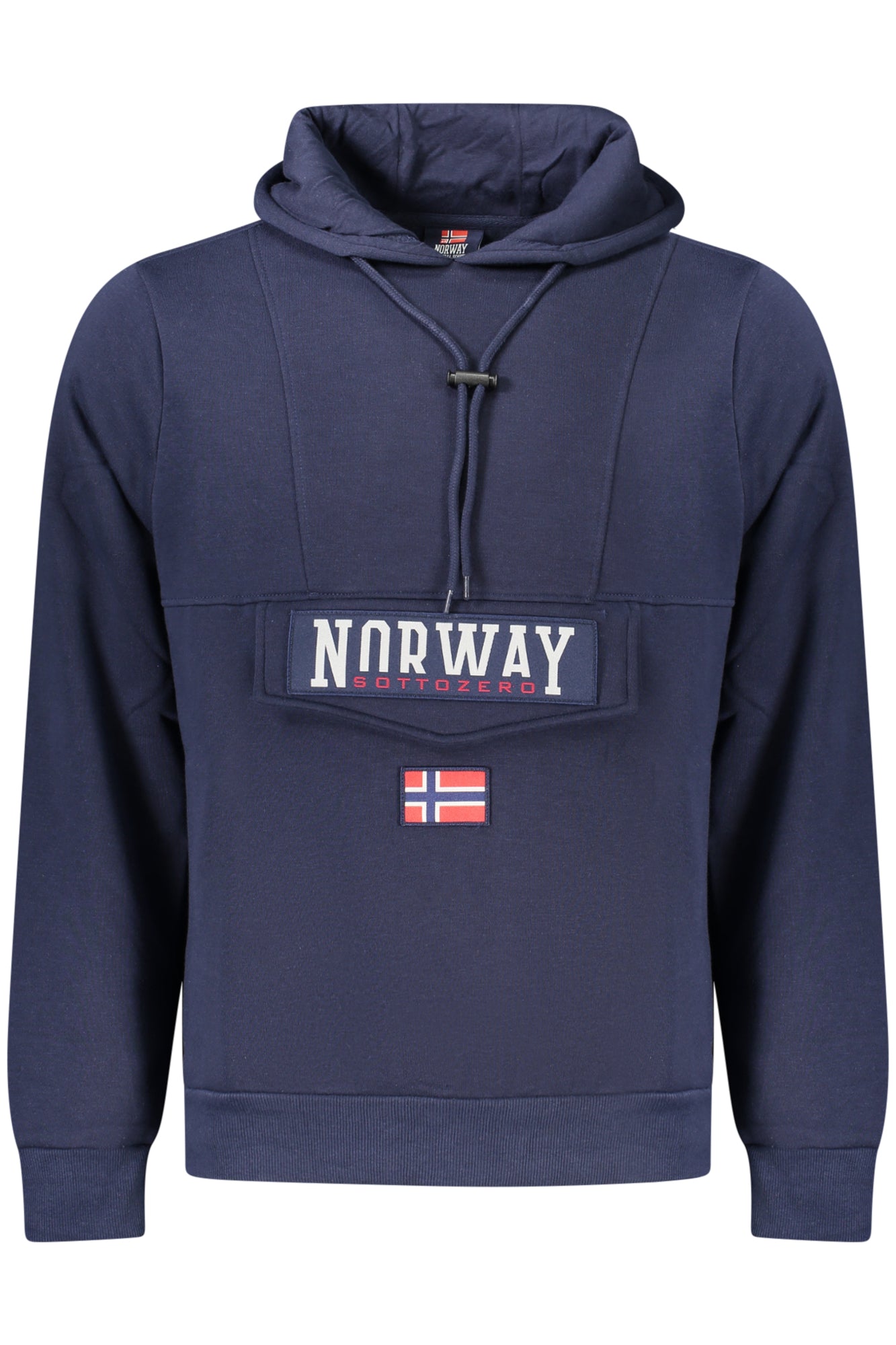 NORWAY 1963 MEN'S BLUE ZIP-UP SWEATSHIRT