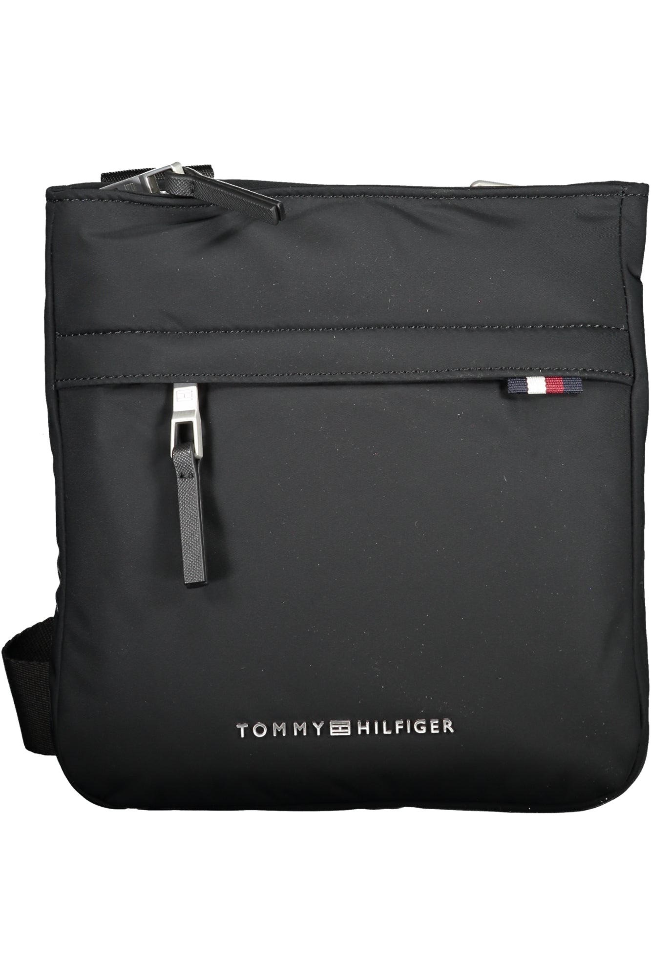 TOMMY HILFIGER MEN'S BLACK SHOULDER BAG