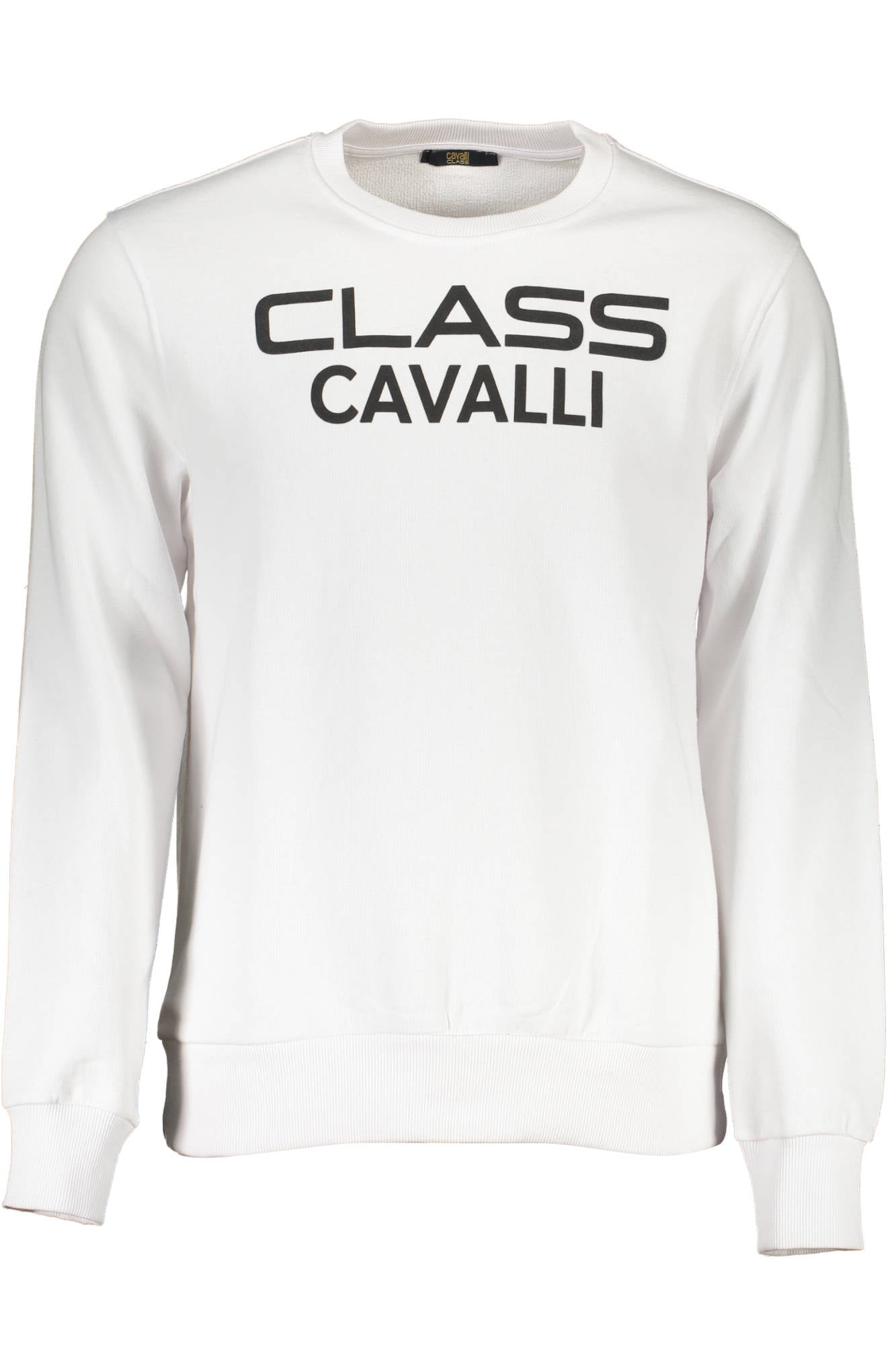 CAVALLI CLASS SWEATSHIRT WITHOUT ZIP MAN WHITE