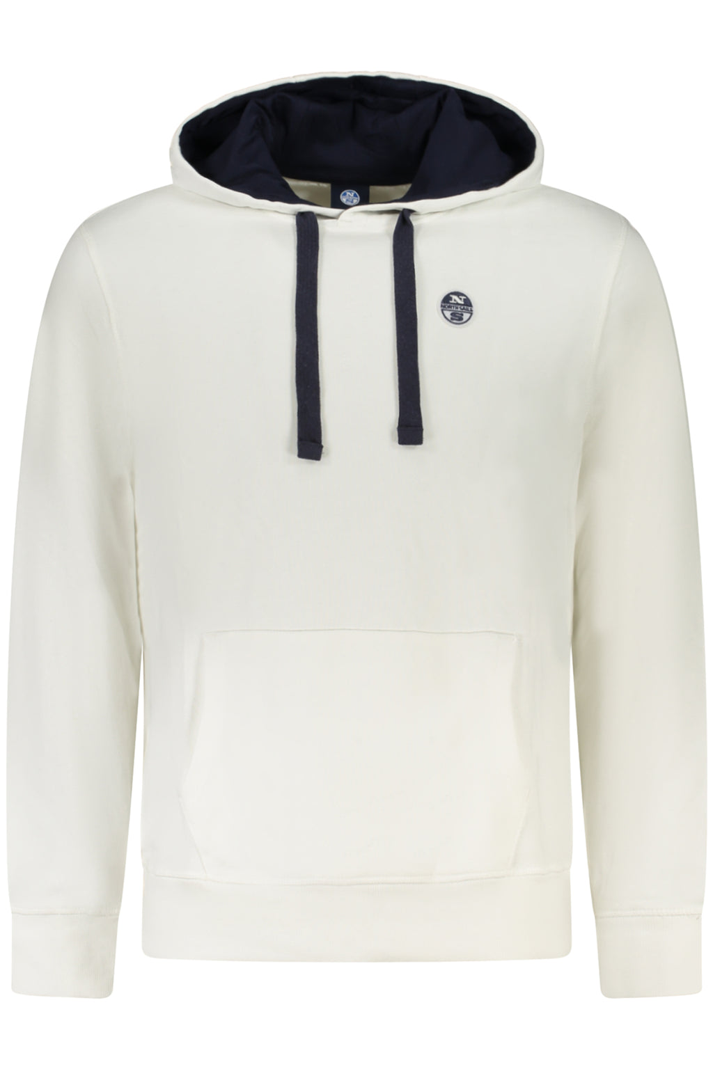 NORTH SAILS MEN'S ZIP-UP SWEATSHIRT WHITE