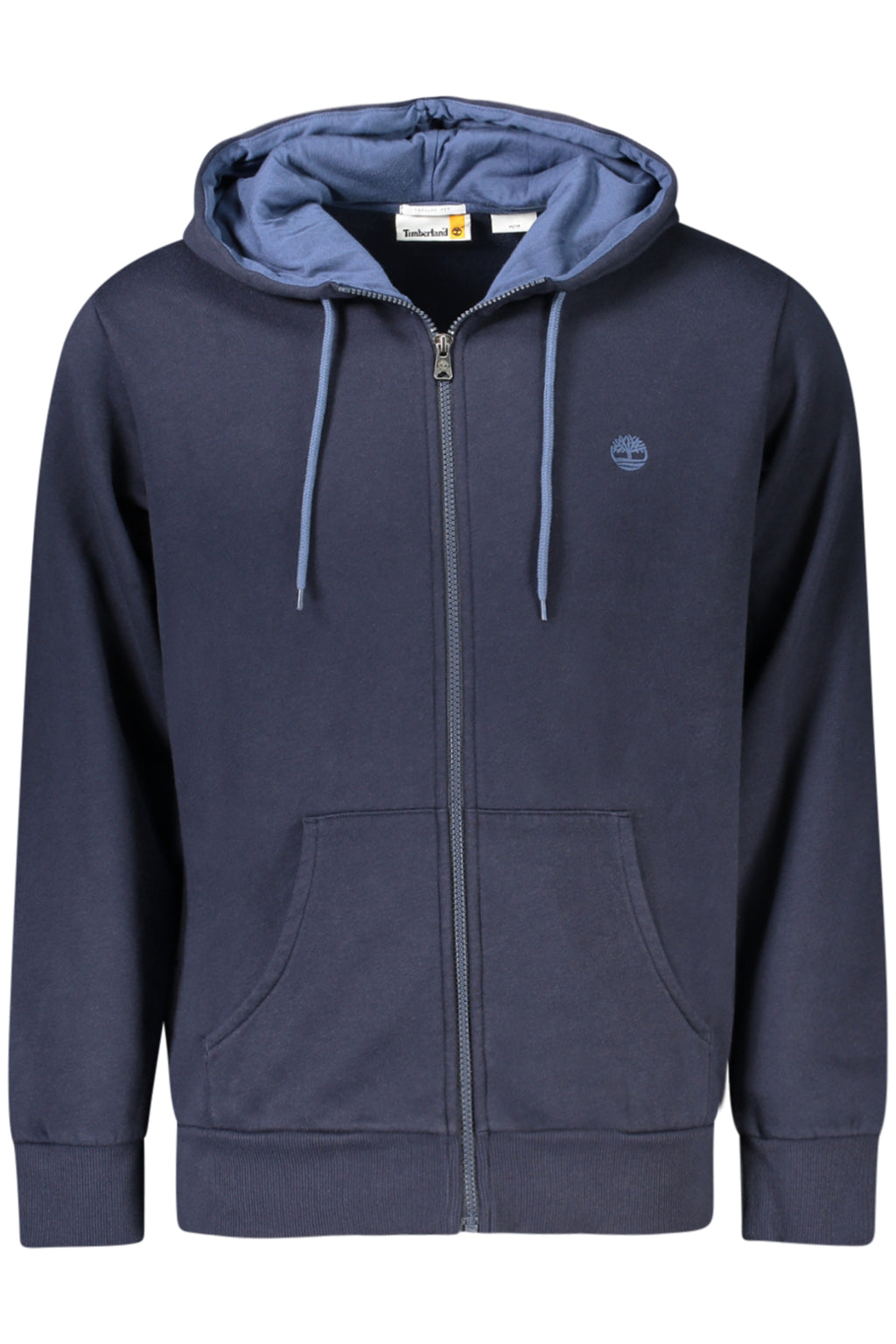 TIMBERLAND MEN'S BLUE ZIP-UP SWEATSHIRT
