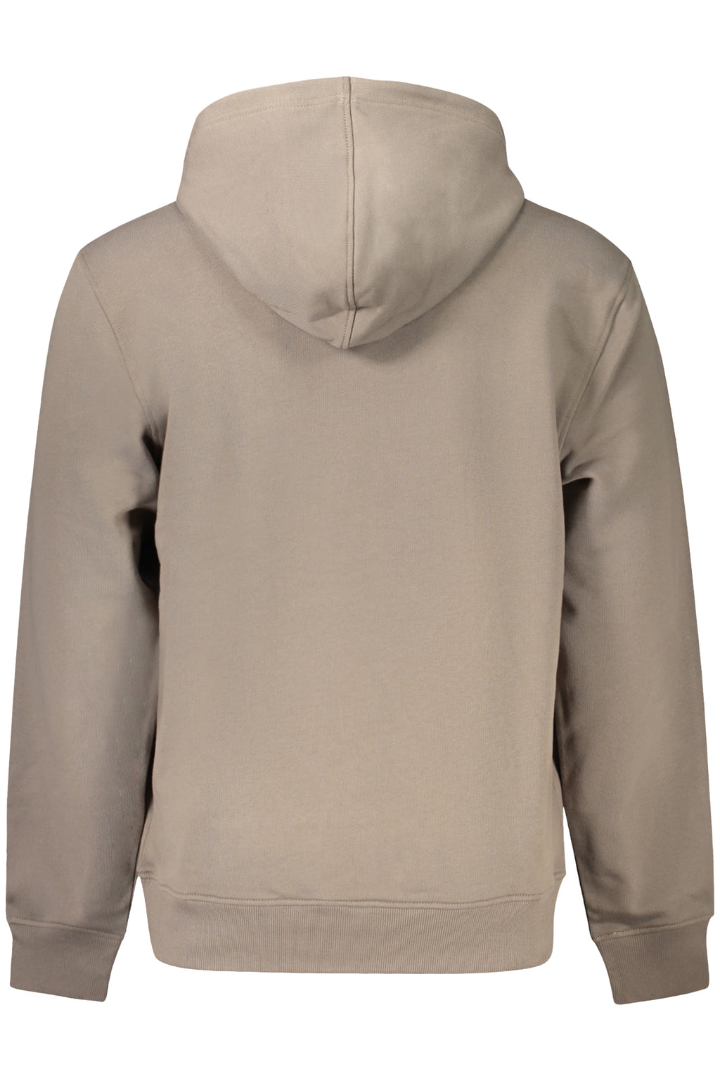 CALVIN KLEIN MEN'S BROWN ZIP-UP SWEATSHIRT