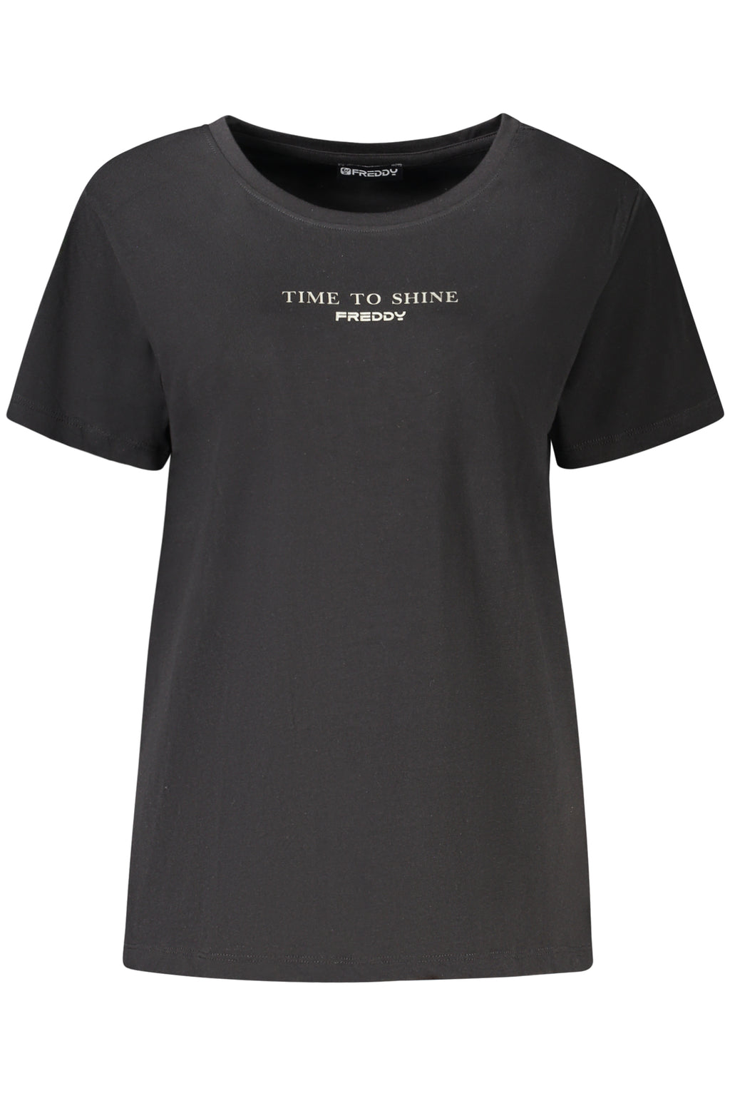FREDDY WOMEN'S SHORT-SLEEVE T-SHIRT BLACK