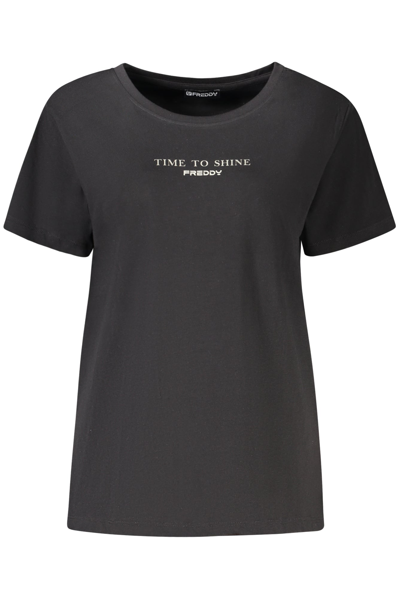 FREDDY WOMEN'S SHORT-SLEEVE T-SHIRT BLACK