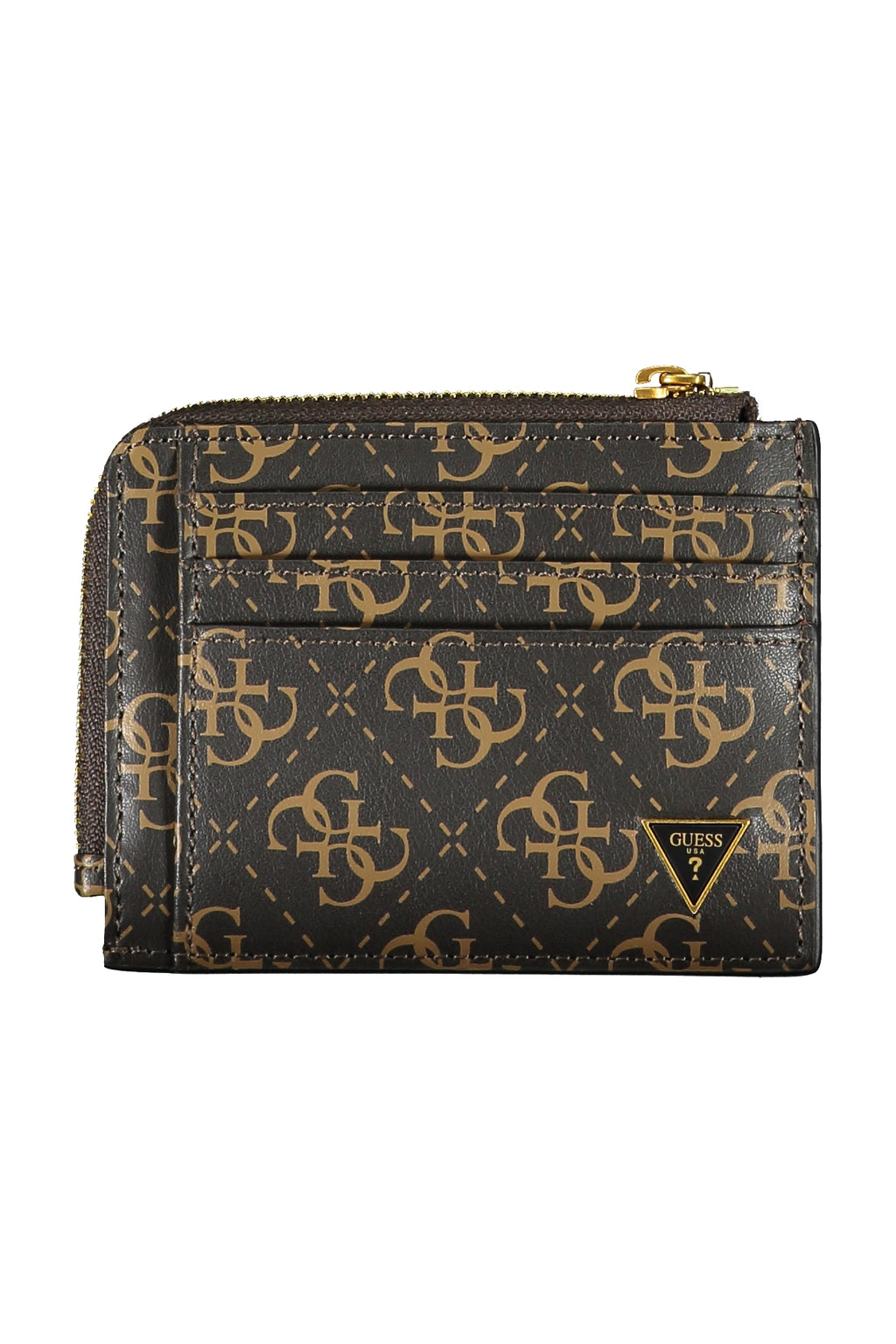GUESS JEANS BROWN MEN'S WALLET