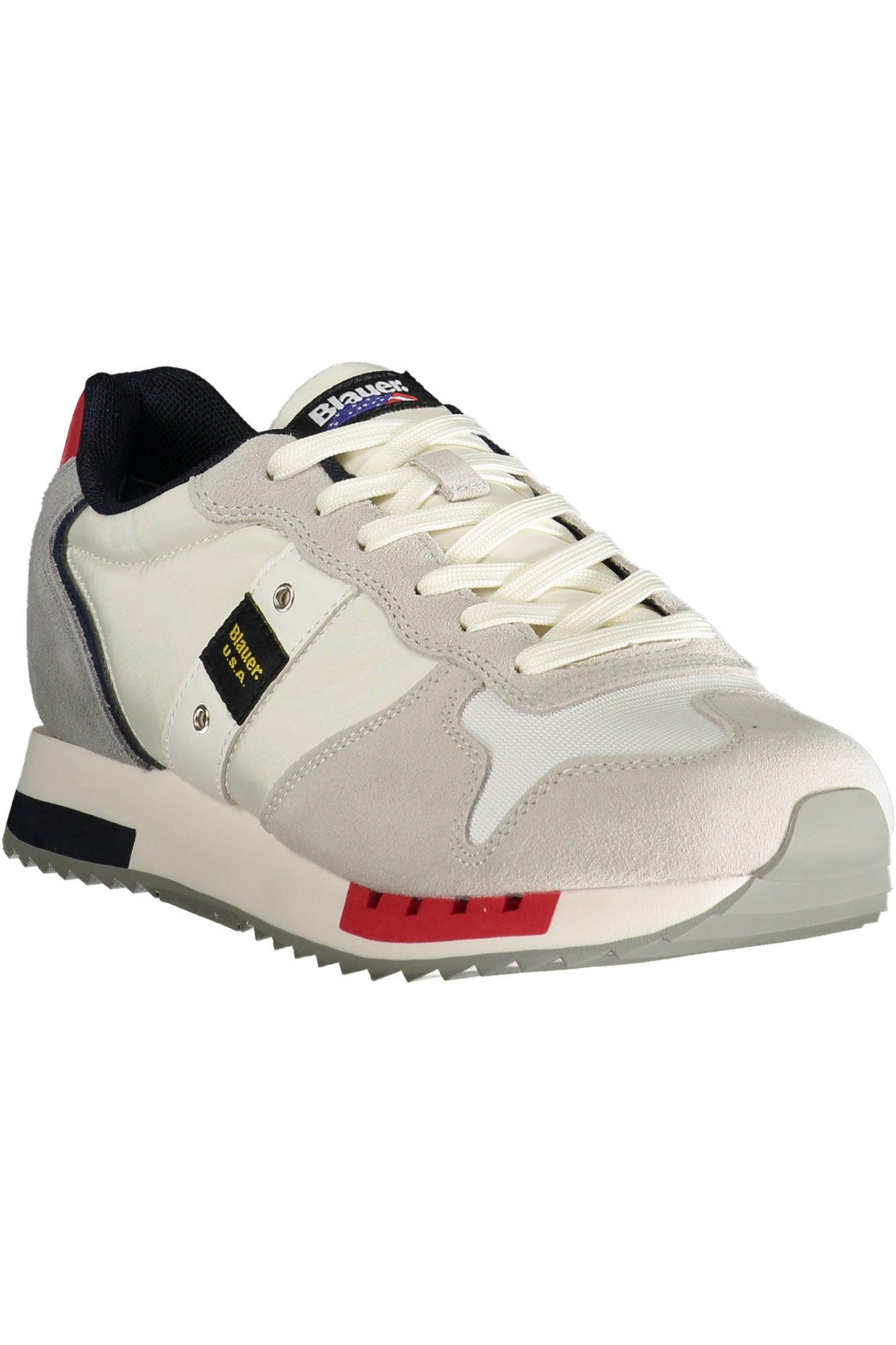 BLAUER WHITE MEN'S SPORTS SHOES