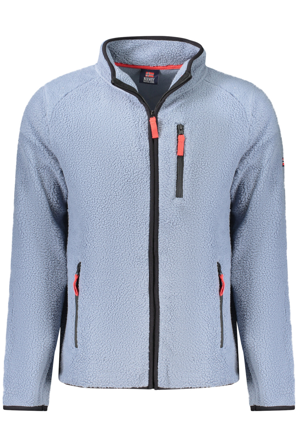 NORWAY 1963 MEN'S BLUE ZIP-UP SWEATSHIRT