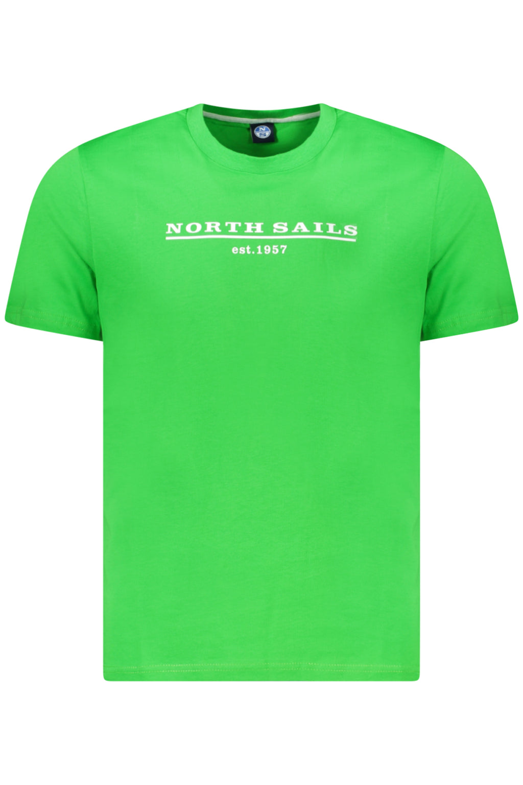 NORTH SAILS GREEN MEN'S SHORT SLEEVED T-SHIRT