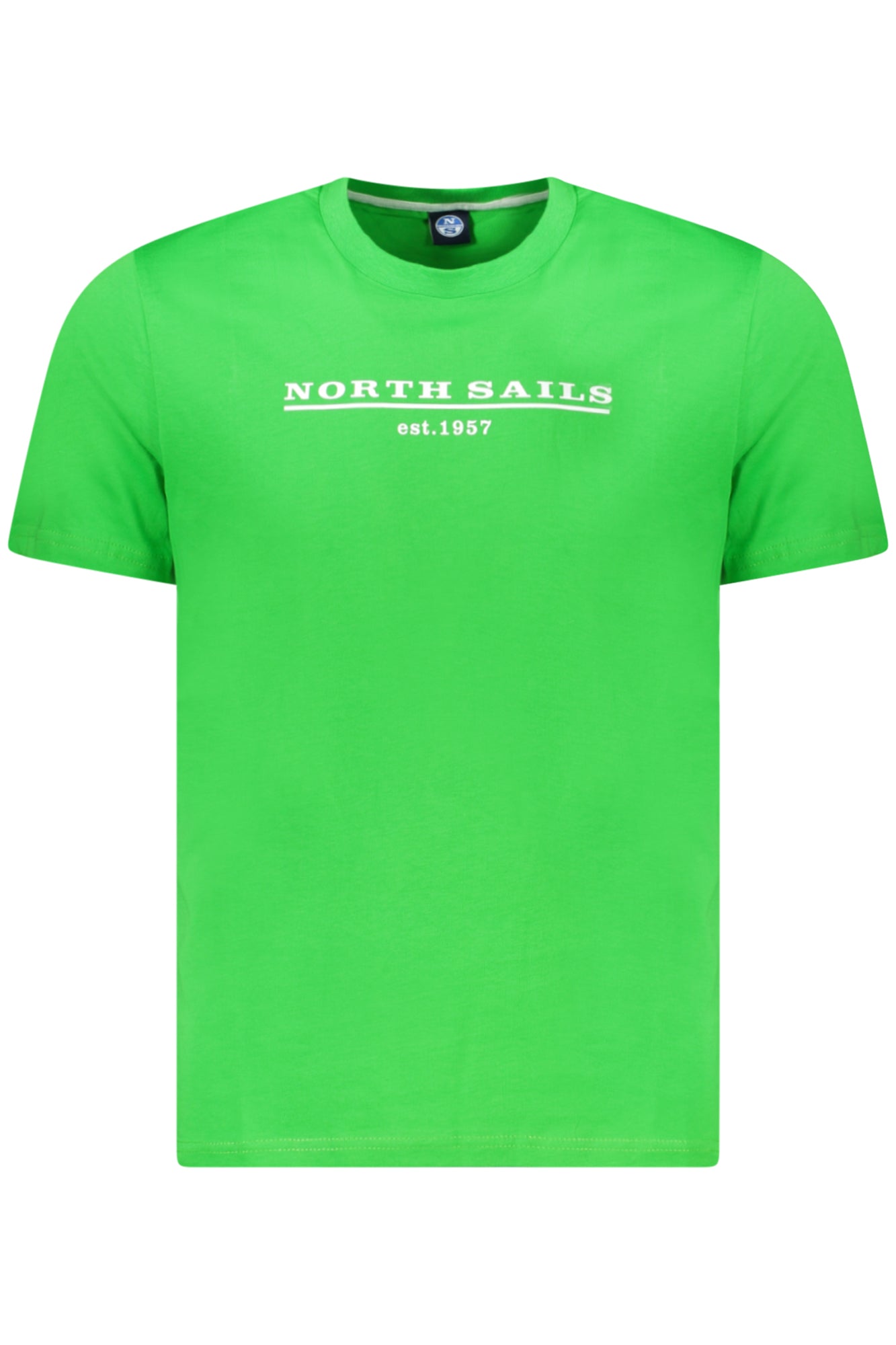 NORTH SAILS GREEN MEN'S SHORT SLEEVED T-SHIRT