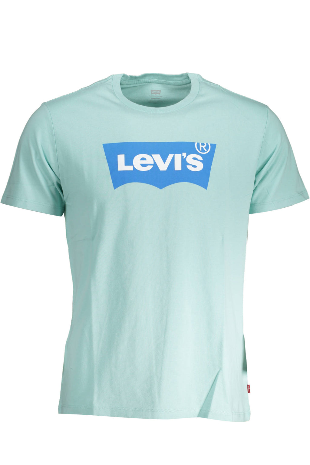 LEVI'S LIGHT BLUE MAN SHORT SLEEVE T-SHIRT