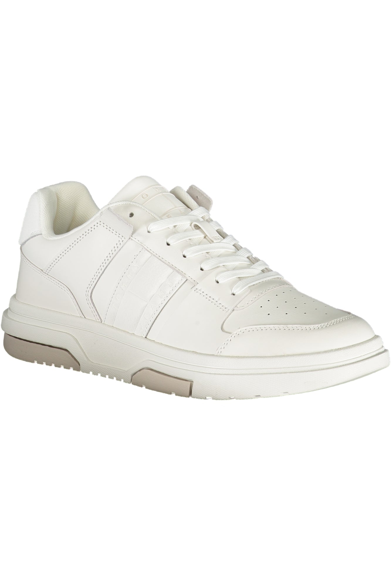 TOMMY HILFIGER MEN'S WHITE SPORTS SHOES