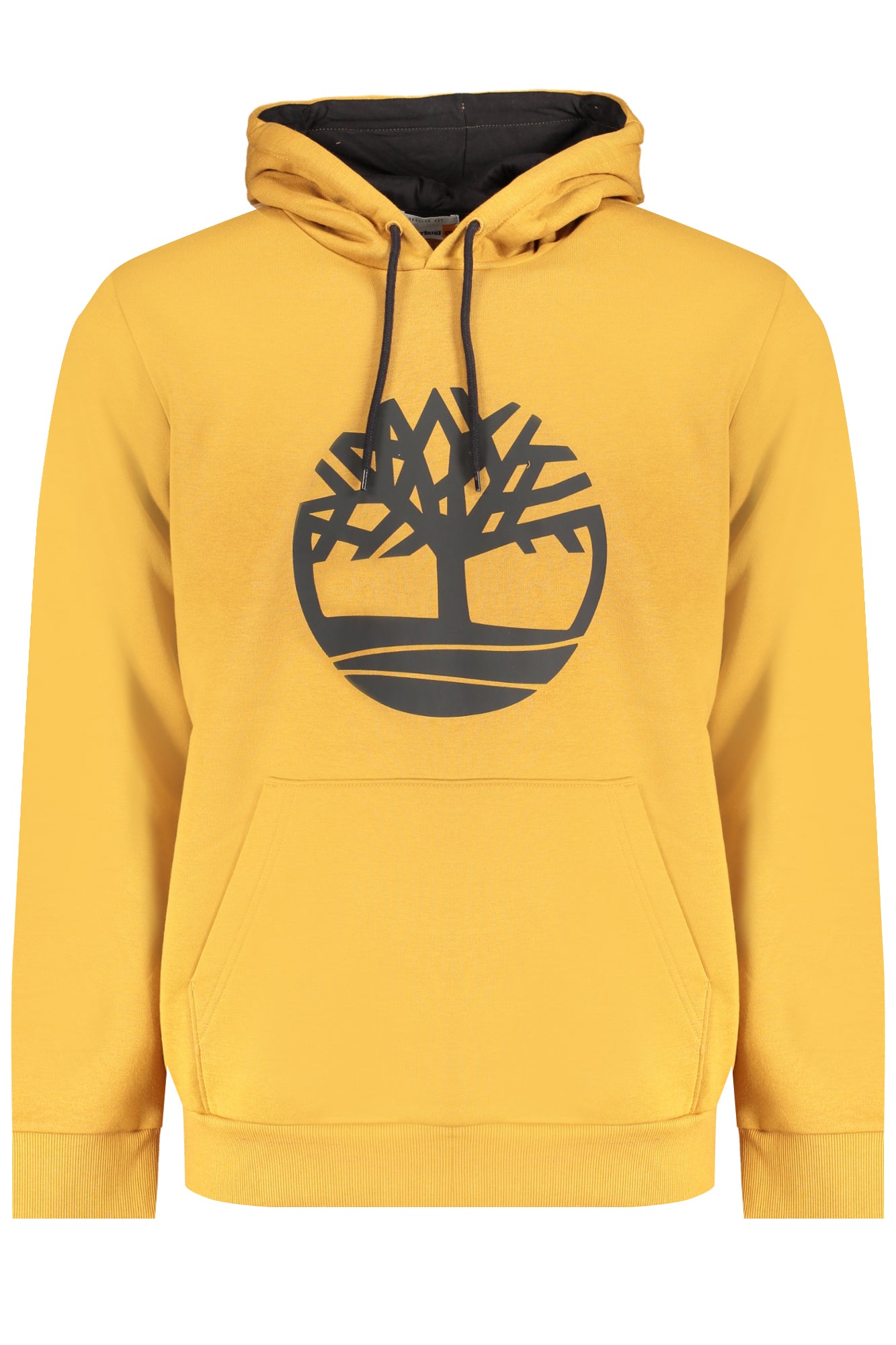 TIMBERLAND MEN'S BROWN ZIP-UP SWEATSHIRT