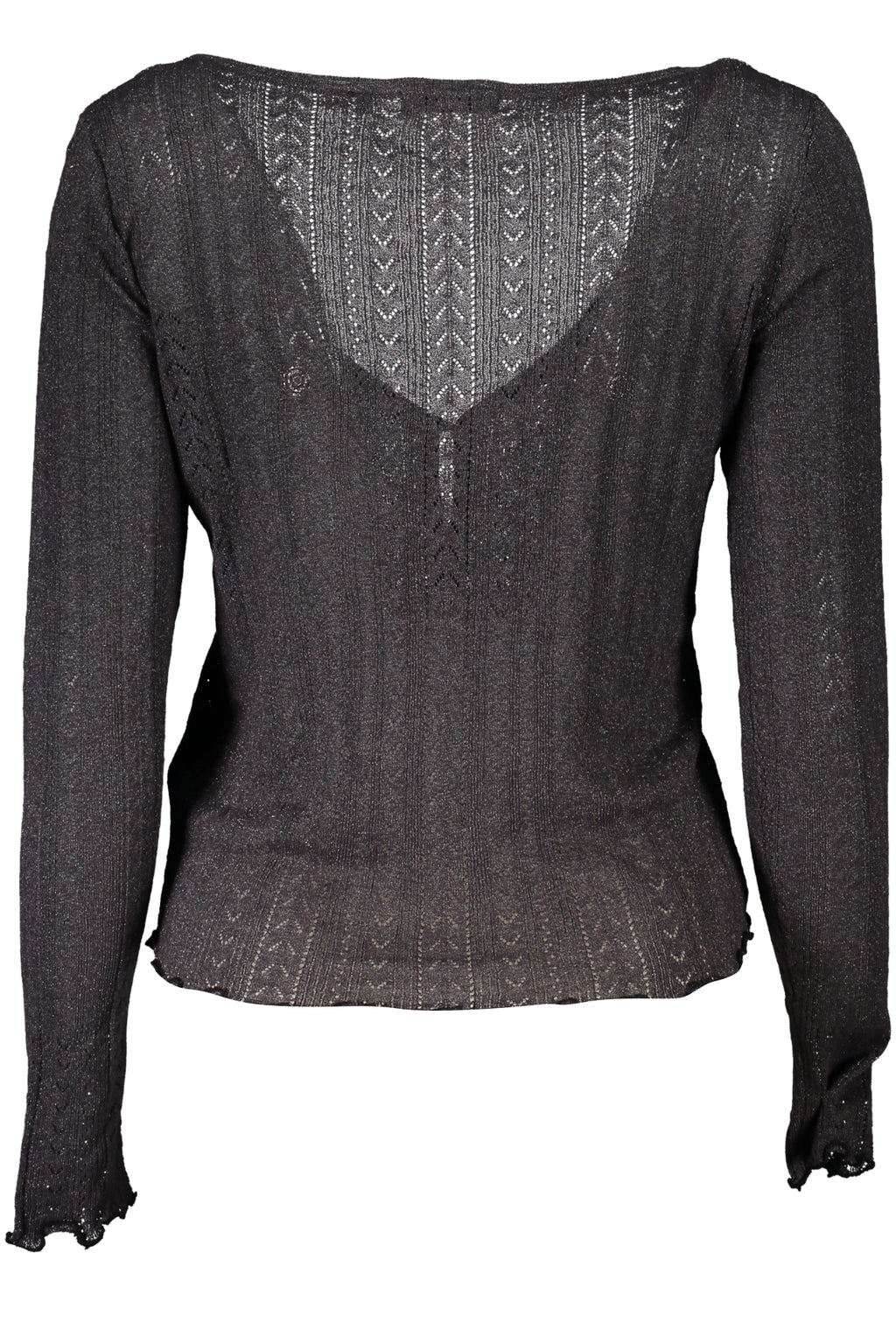 GUESS JEANS WOMEN'S GRAY CARDIGAN