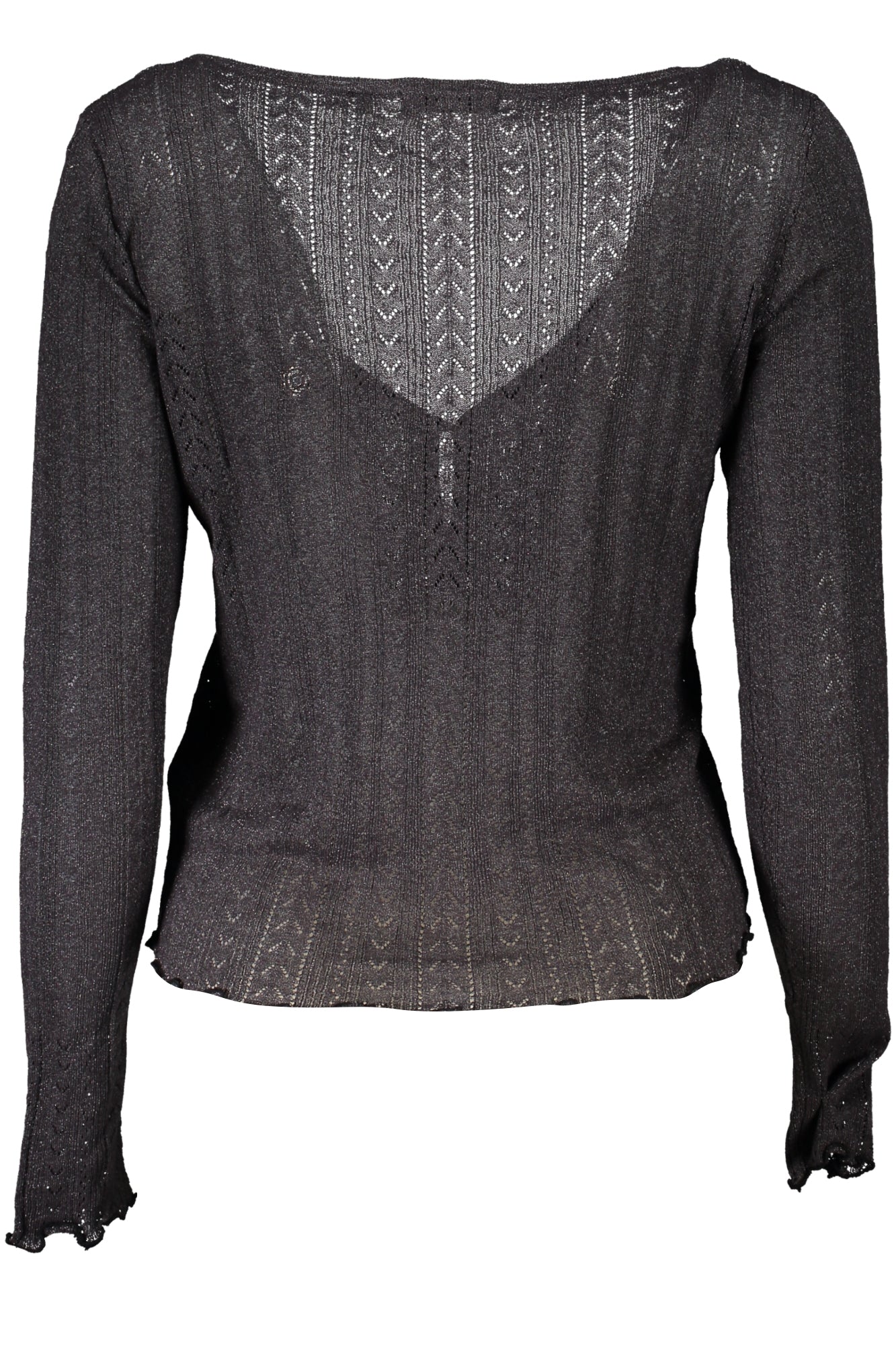 GUESS JEANS WOMEN'S GRAY CARDIGAN