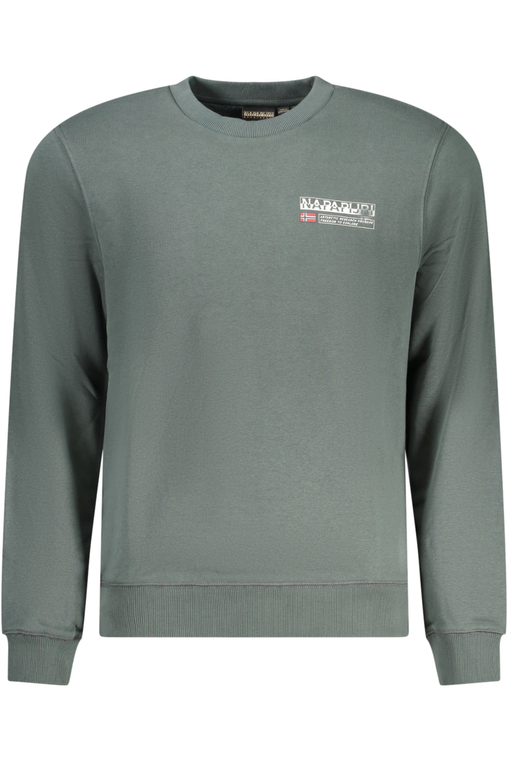 NAPAPIJRI SWEATSHIRT WITHOUT ZIP MEN GREEN