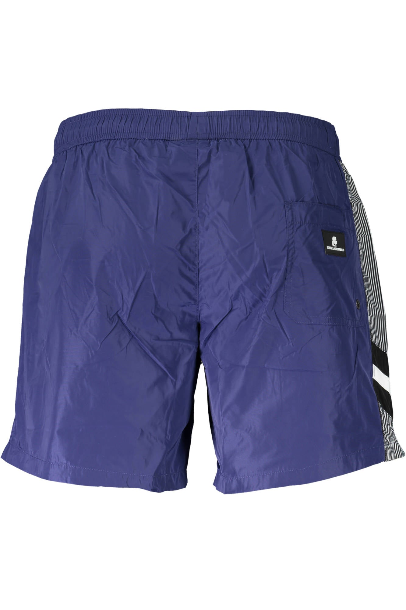 KARL LAGERFELD BEACHWEAR SWIMSUIT PARTS UNDER MAN BLUE