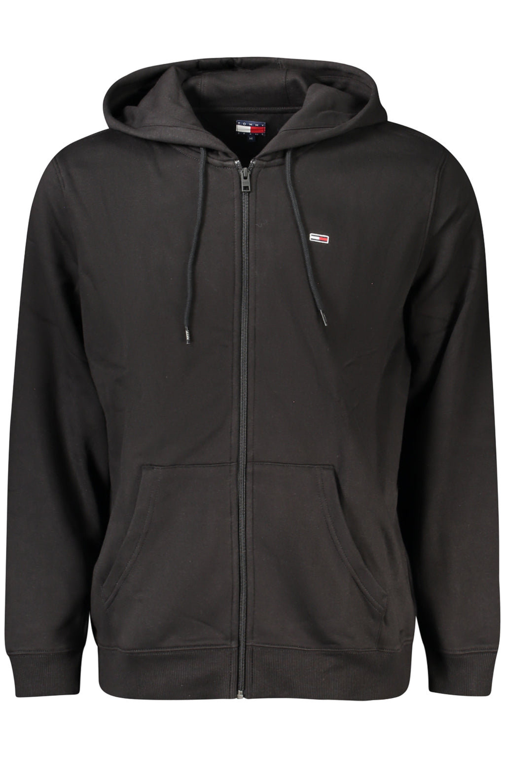 TOMMY HILFIGER MEN'S ZIP-UP SWEATSHIRT BLACK