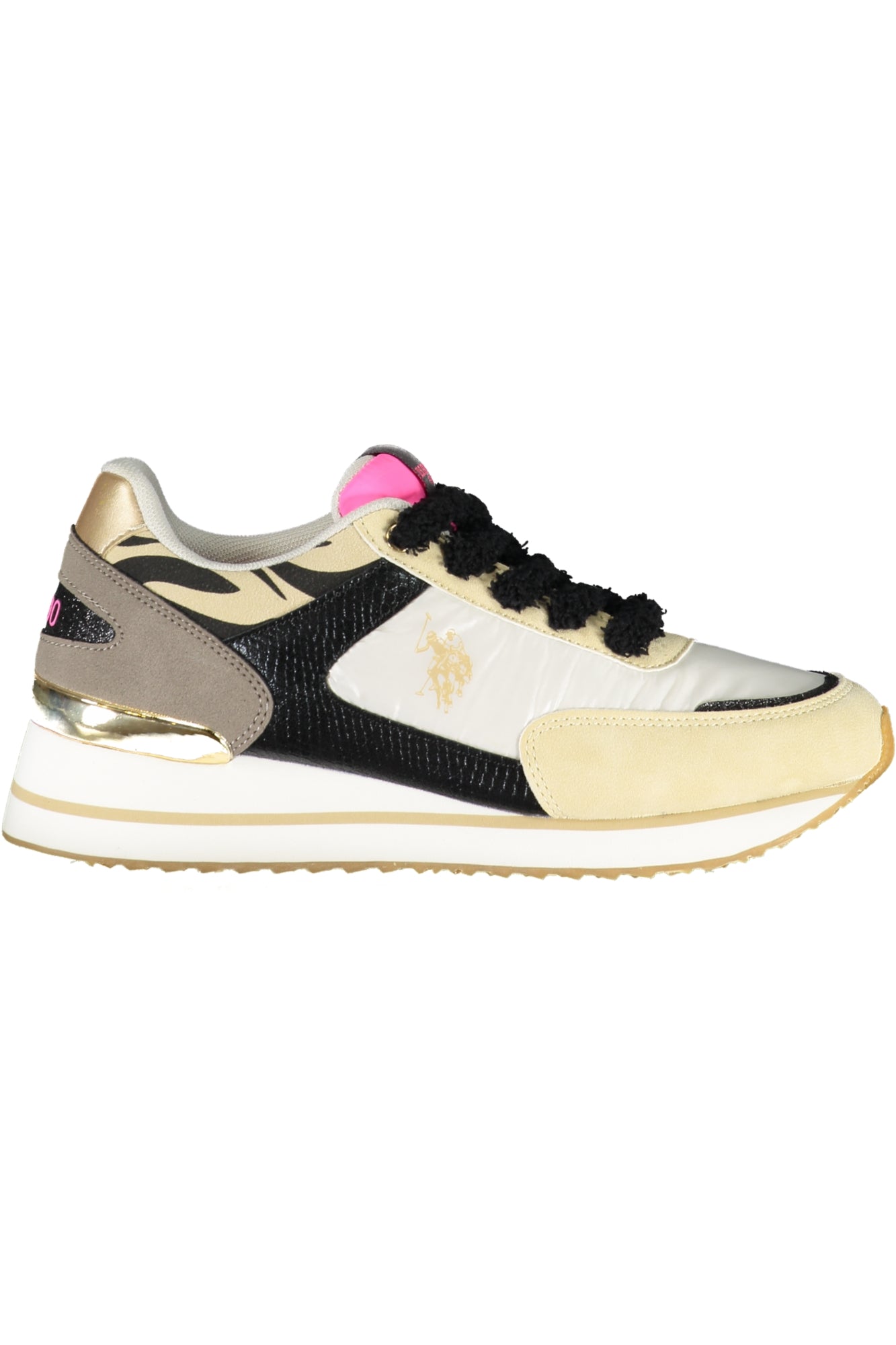 US POLO BEST PRICE BEIGE WOMEN'S SPORTS SHOES