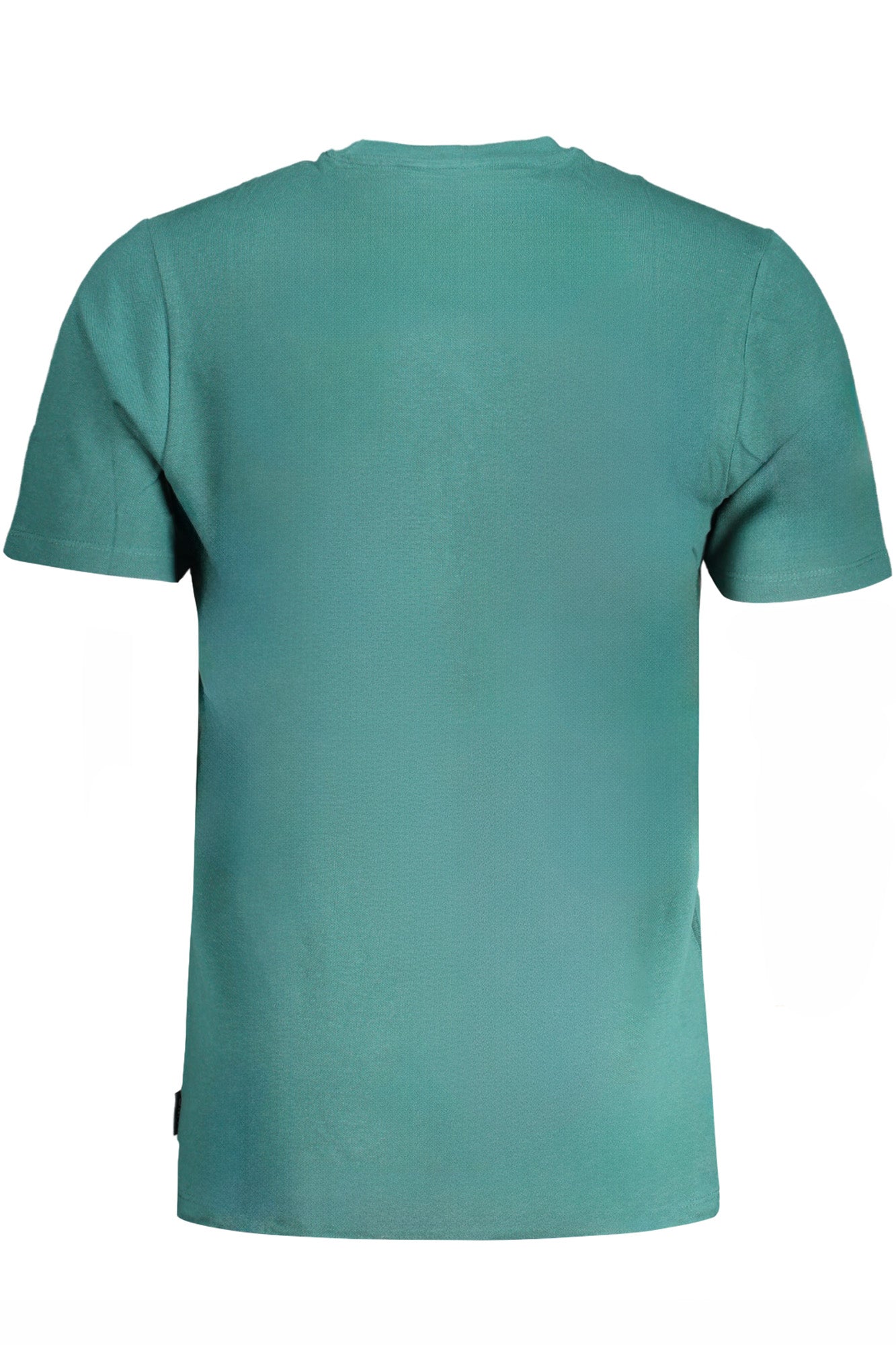 GIAN MARCO VENTURI GREEN MEN'S SHORT SLEEVED T-SHIRT
