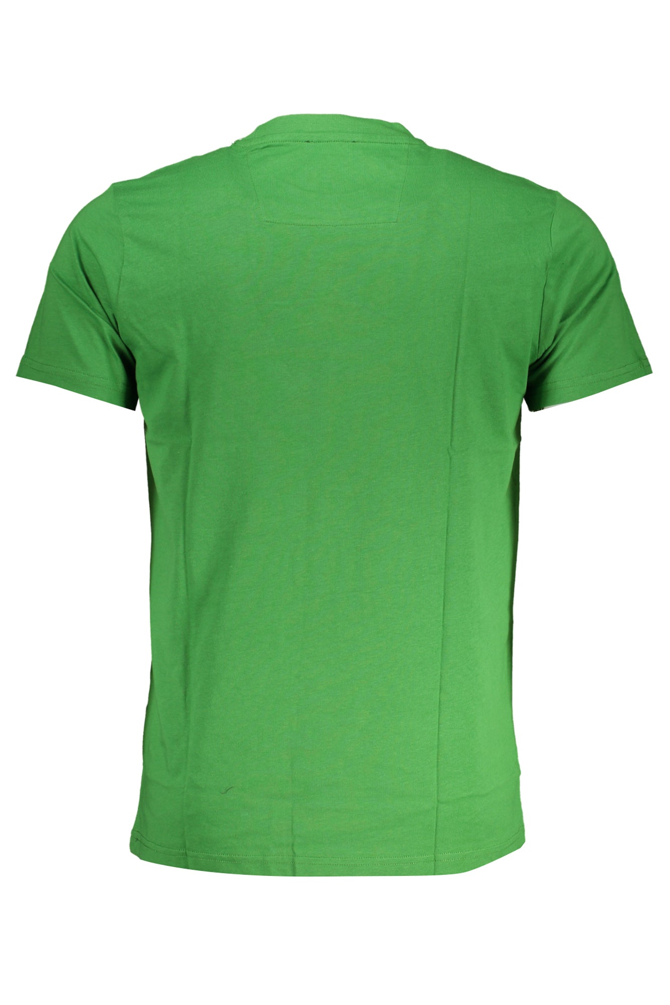 CAVALLI CLASS GREEN MEN'S SHORT SLEEVED T-SHIRT