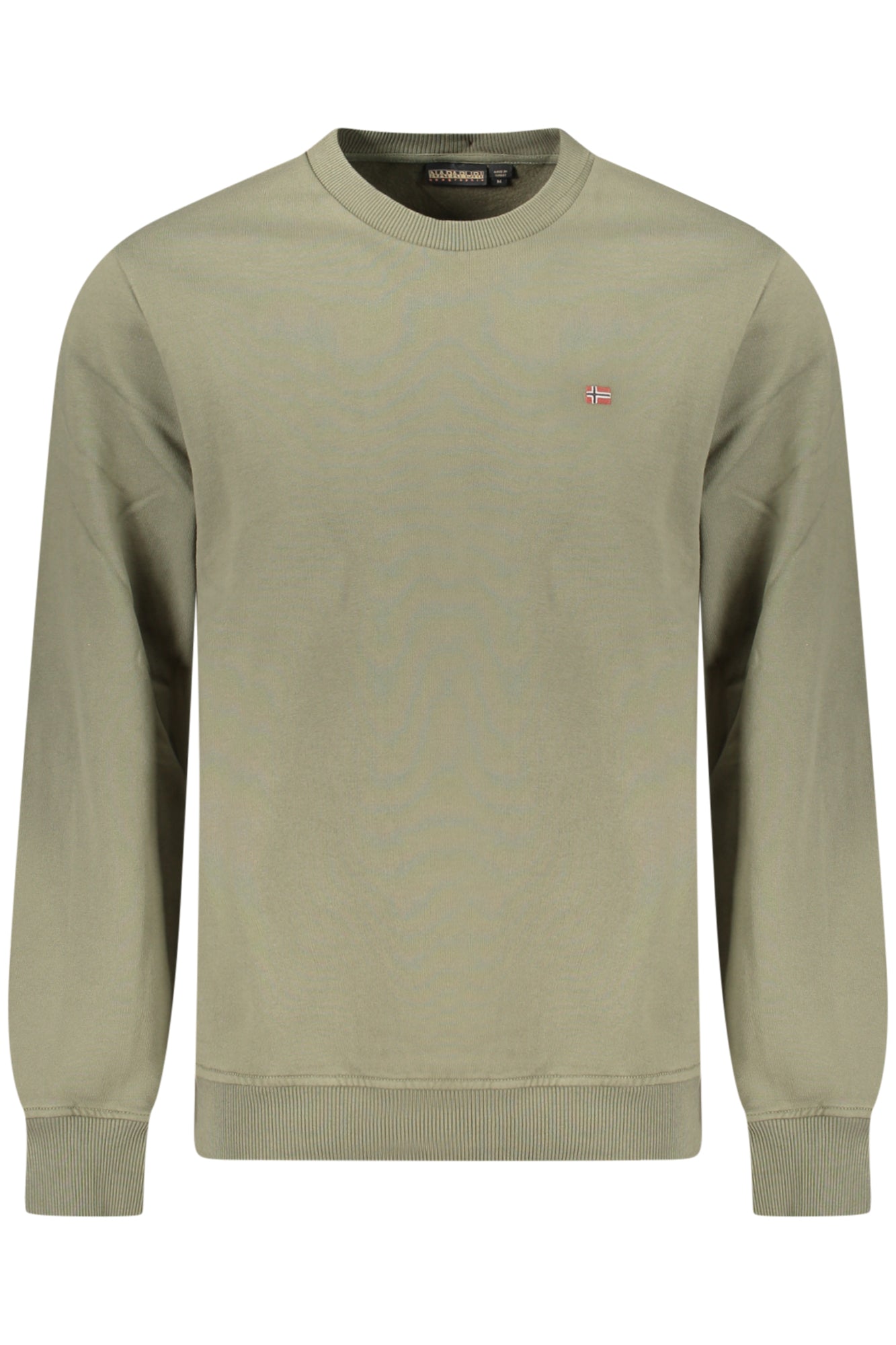 NAPAPIJRI MEN'S ZIP-UP SWEATSHIRT, GREEN