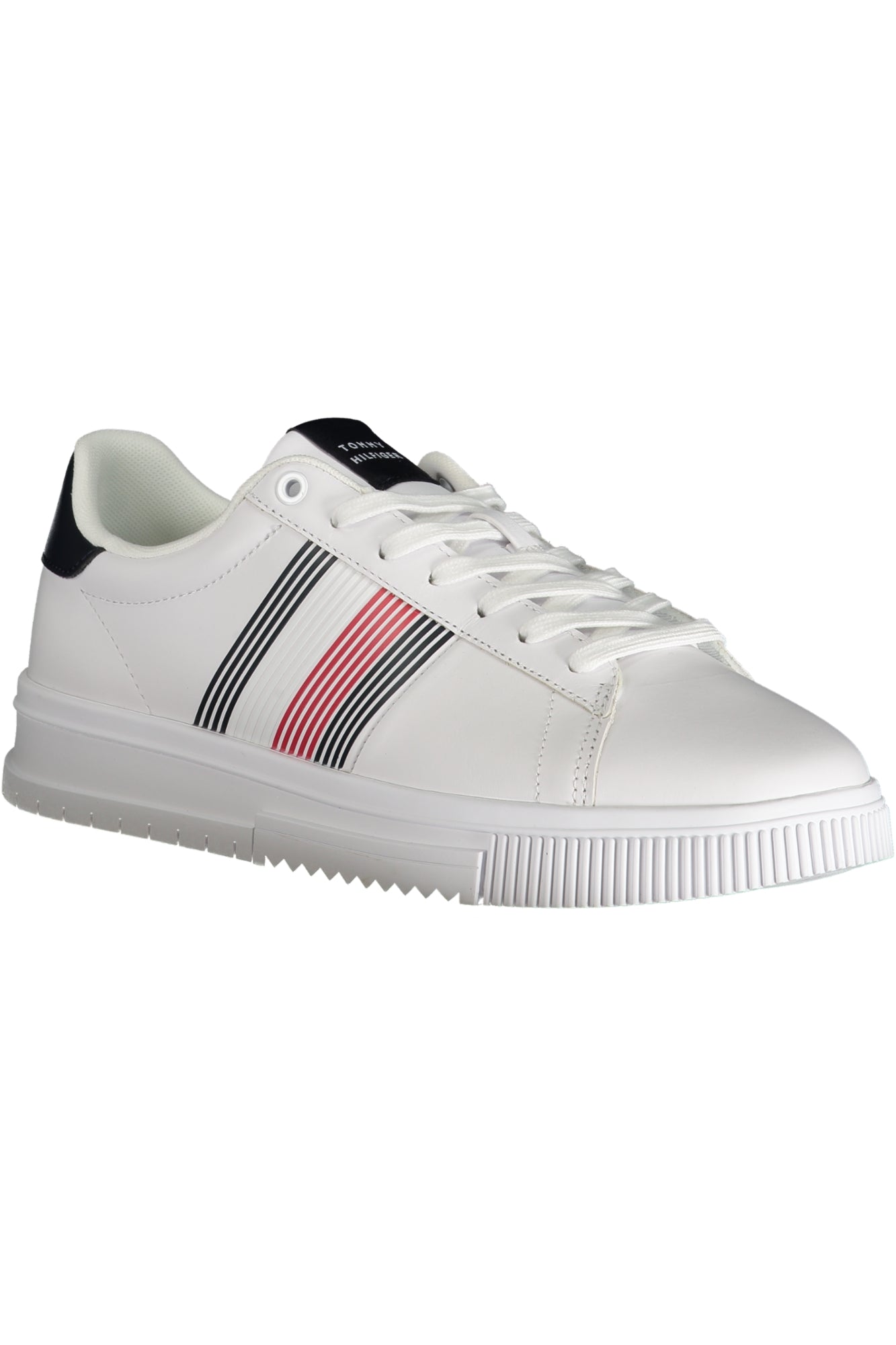 TOMMY HILFIGER MEN'S WHITE SPORTS SHOES
