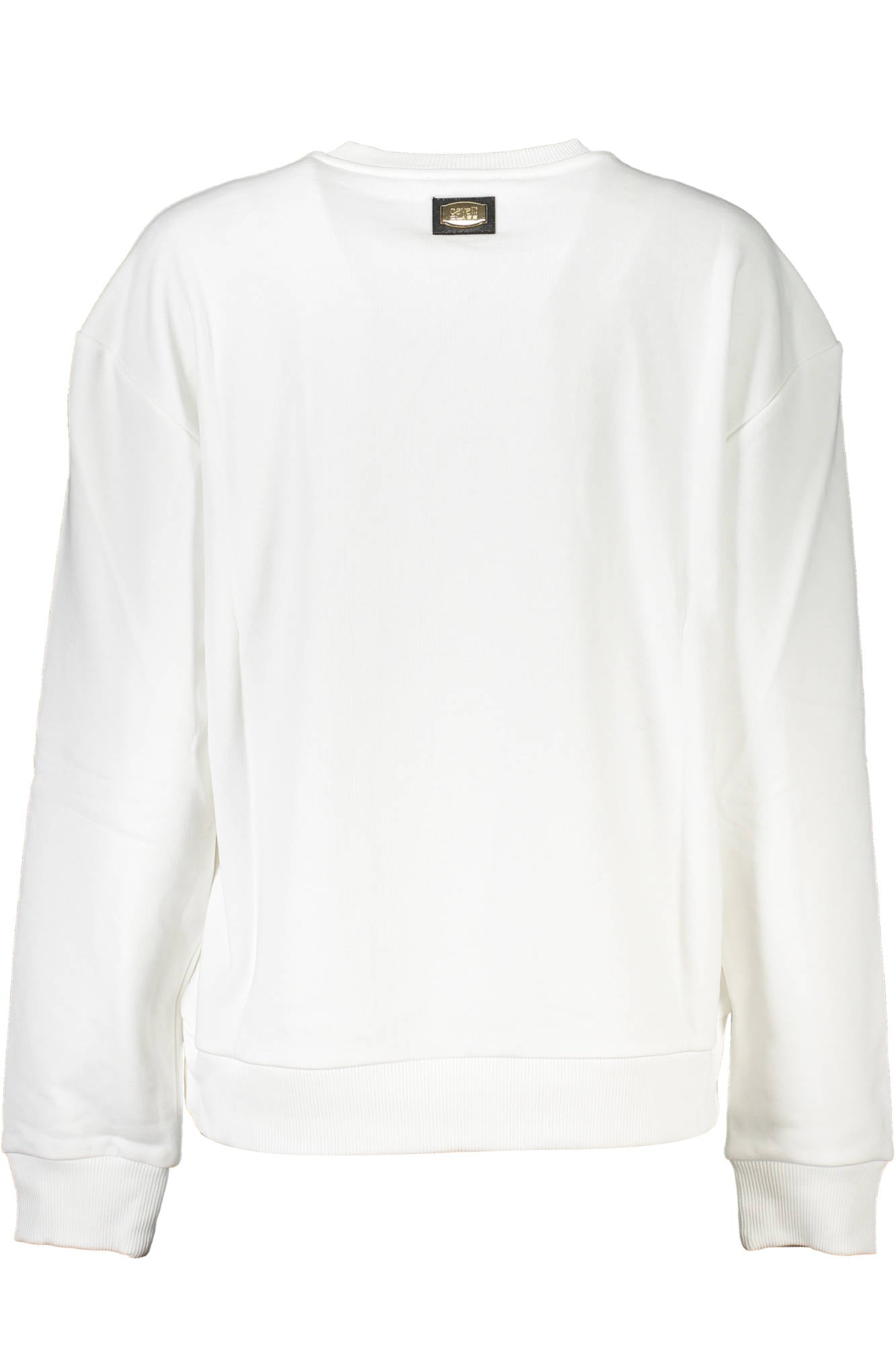 CAVALLI CLASS SWEATSHIRT WITHOUT ZIP WOMAN WHITE