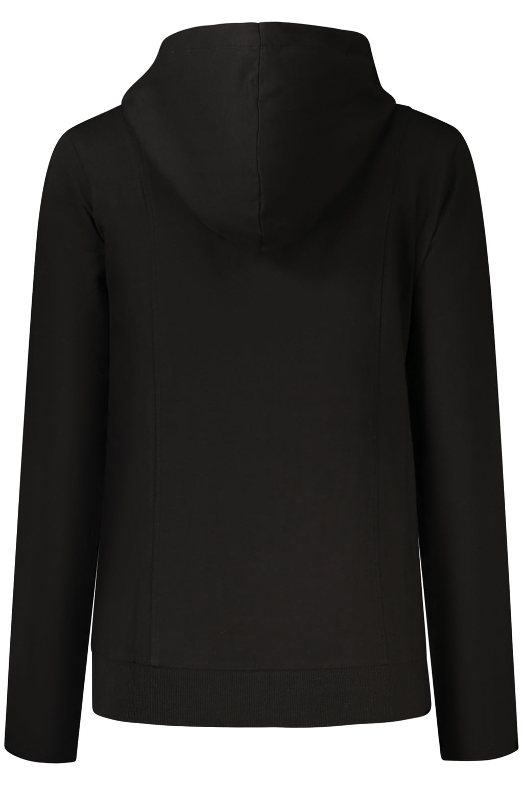 FREDDY WOMEN'S BLACK ZIP-UP SWEATSHIRT
