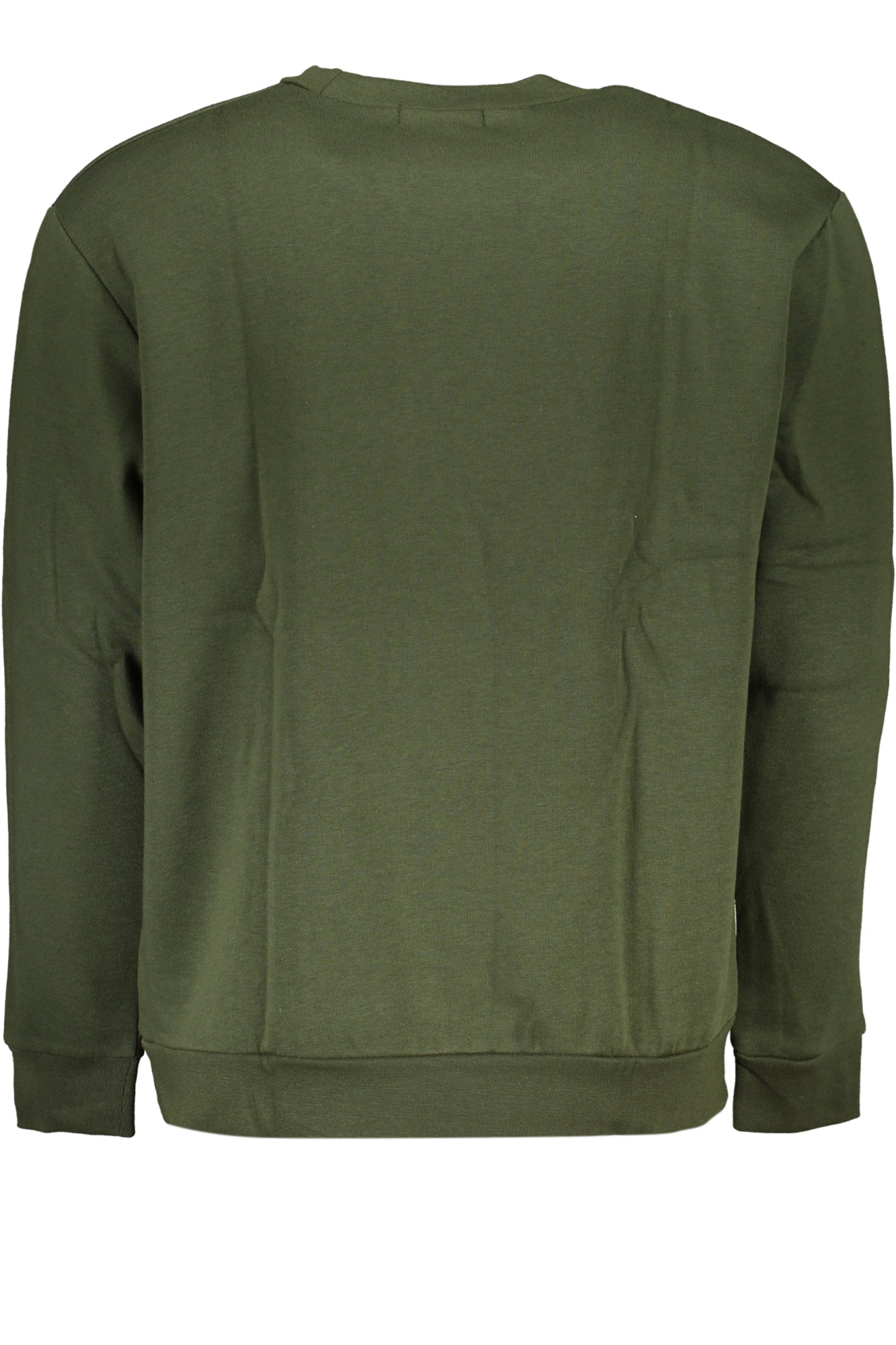 CAVALLI CLASS GREEN MEN'S ZIPLESS SWEATSHIRT