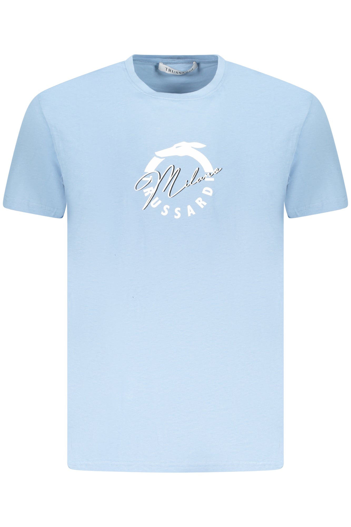 TRUSSARDI SHORT SLEEVE T-SHIRT MEN'S BLUE