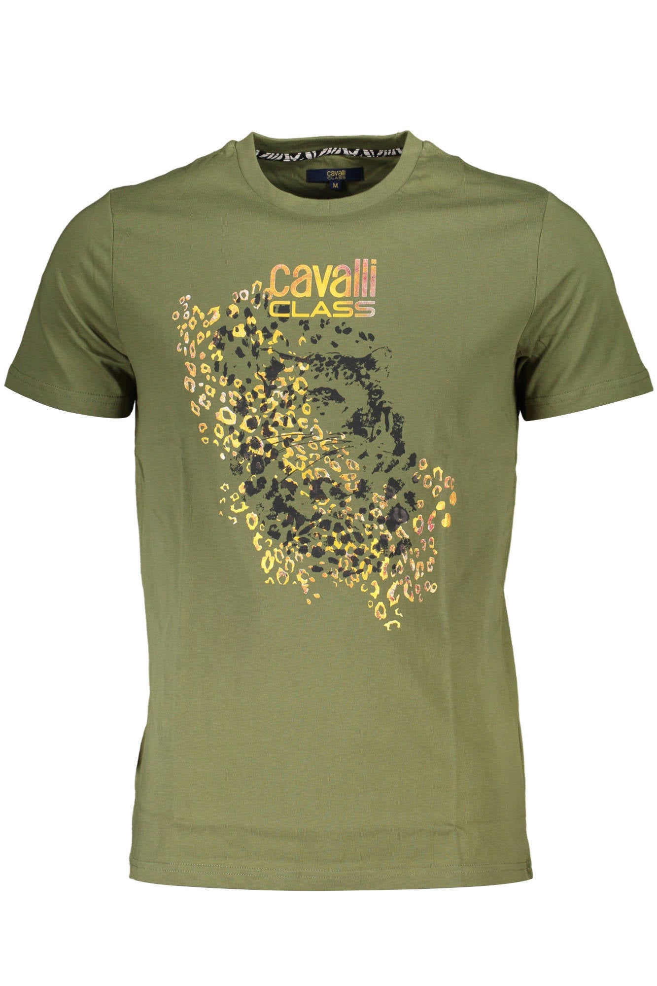 CAVALLI CLASS SHORT SLEEVE T-SHIRT MEN GREEN