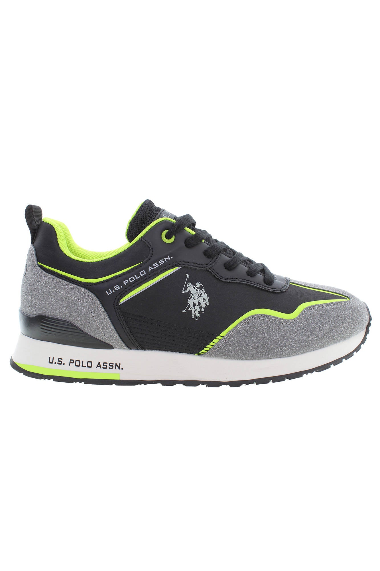 US POLO BEST PRICE BLACK MAN SPORT SHOES