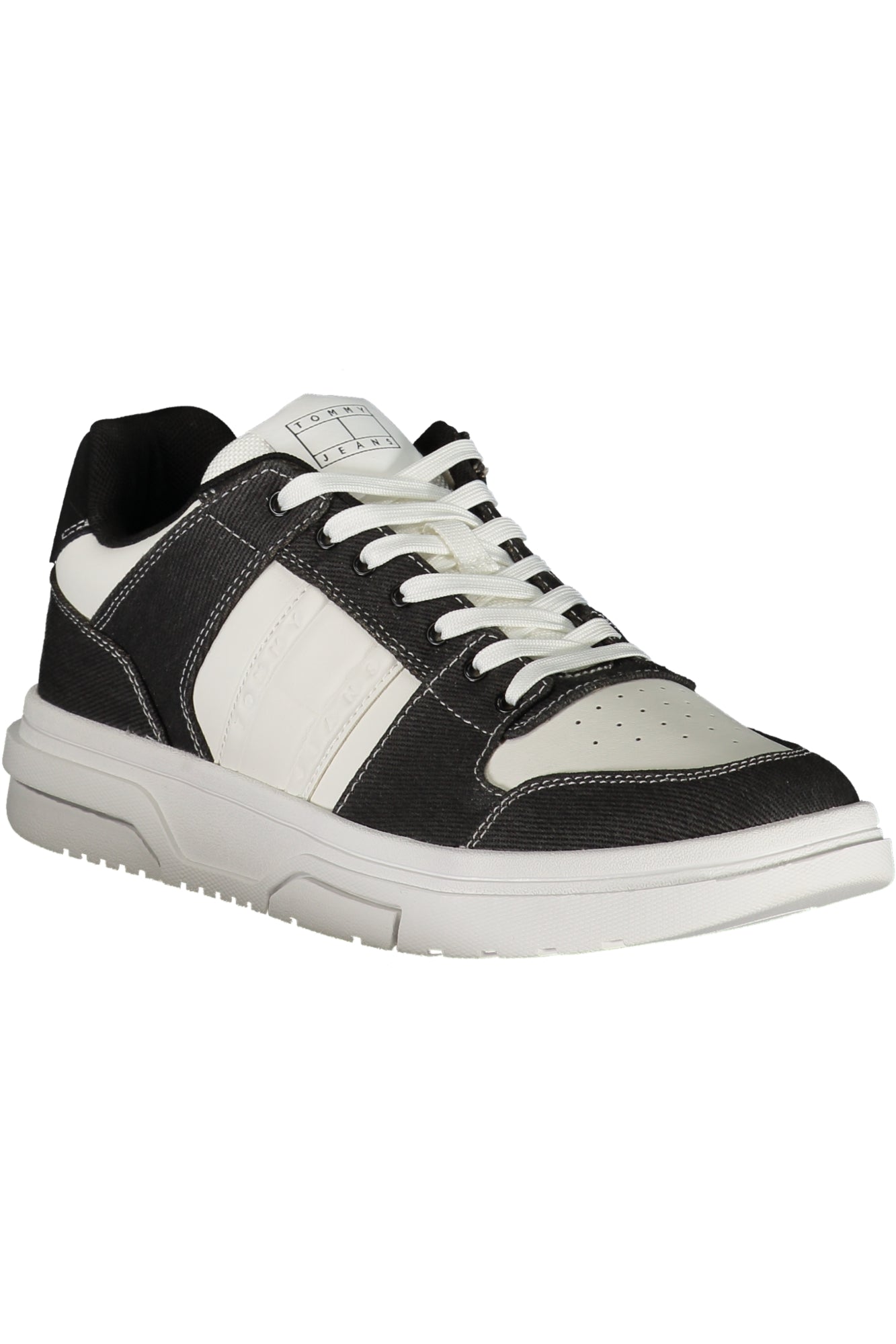TOMMY HILFIGER BLACK MEN'S SPORTS SHOES