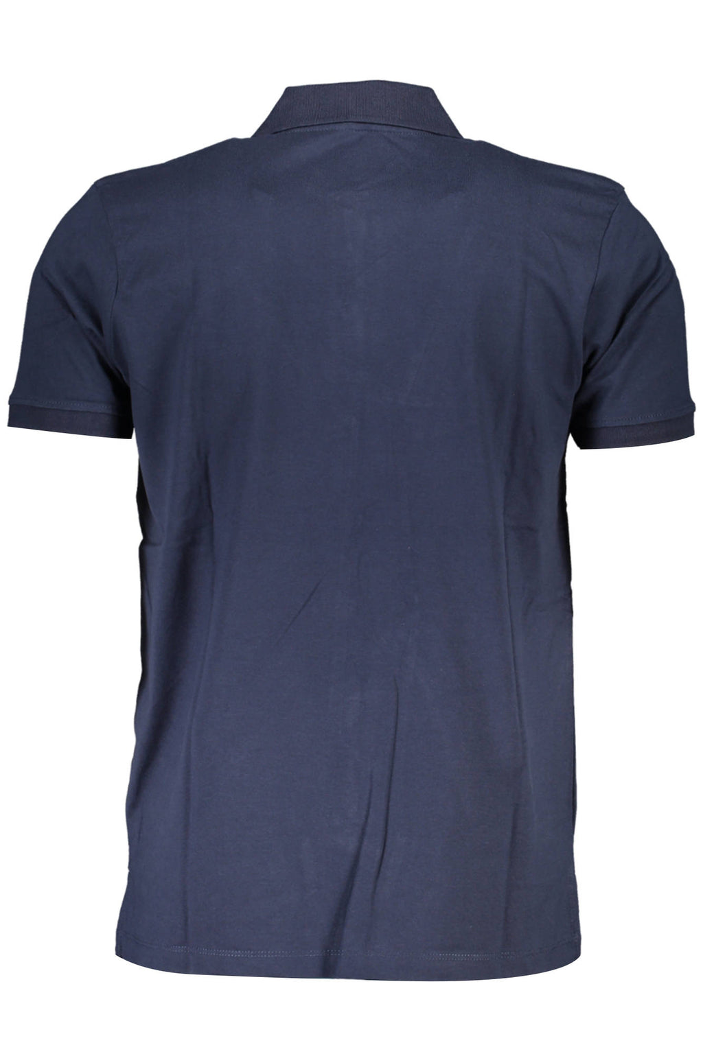 GIAN MARCO VENTURI MEN'S SHORT SLEEVE POLO BLUE