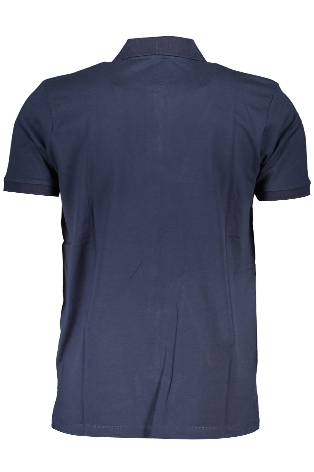 GIAN MARCO VENTURI MEN'S SHORT SLEEVE POLO BLUE