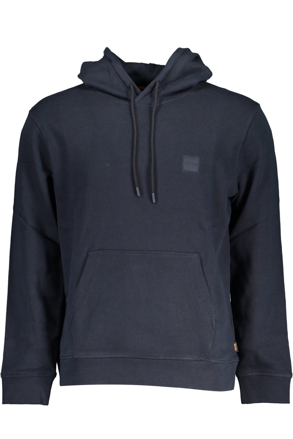 HUGO BOSS MAN BLUE SWEATSHIRT WITHOUT ZIP