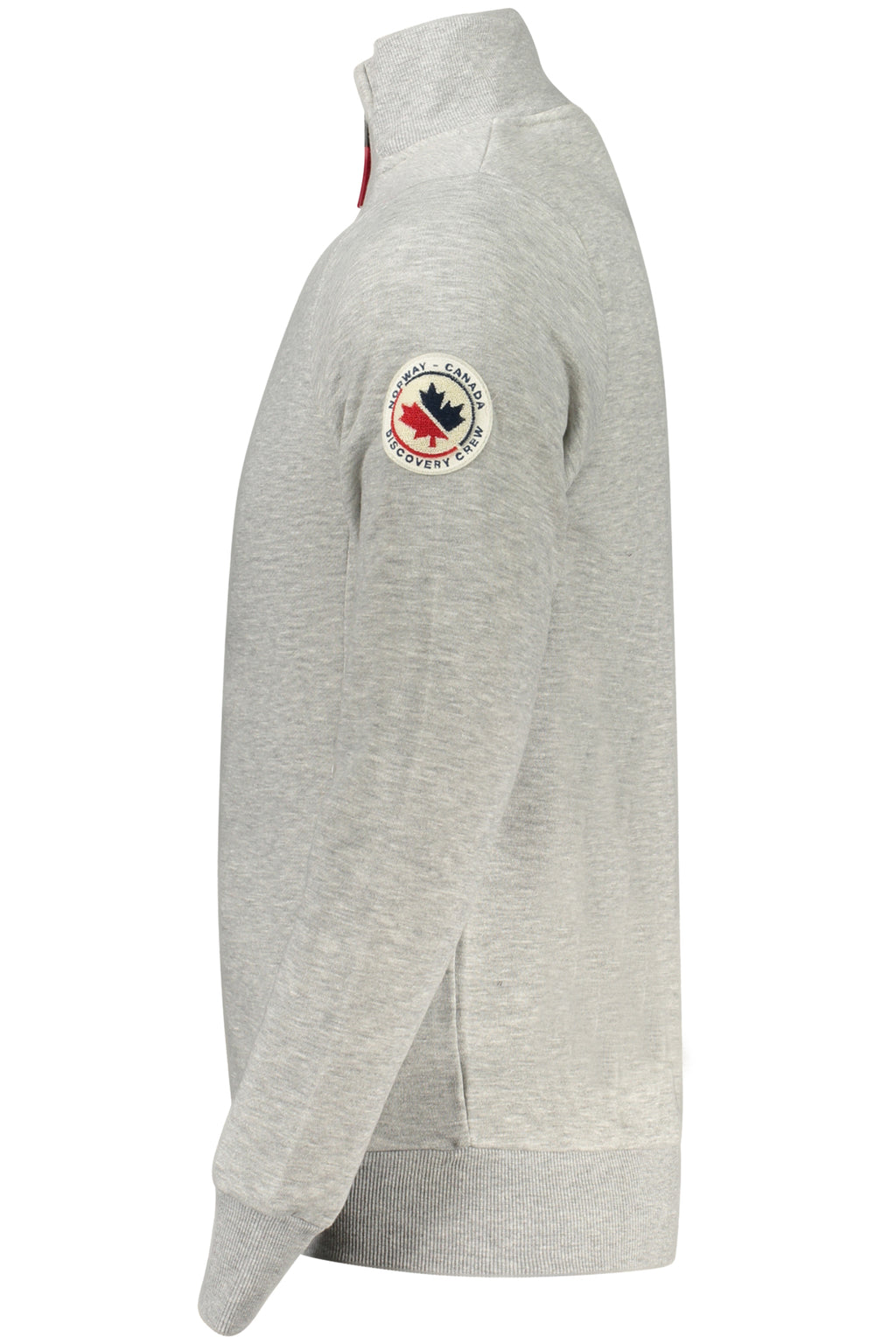 NORWAY 1963 MEN'S GRAY ZIP-UP SWEATSHIRT