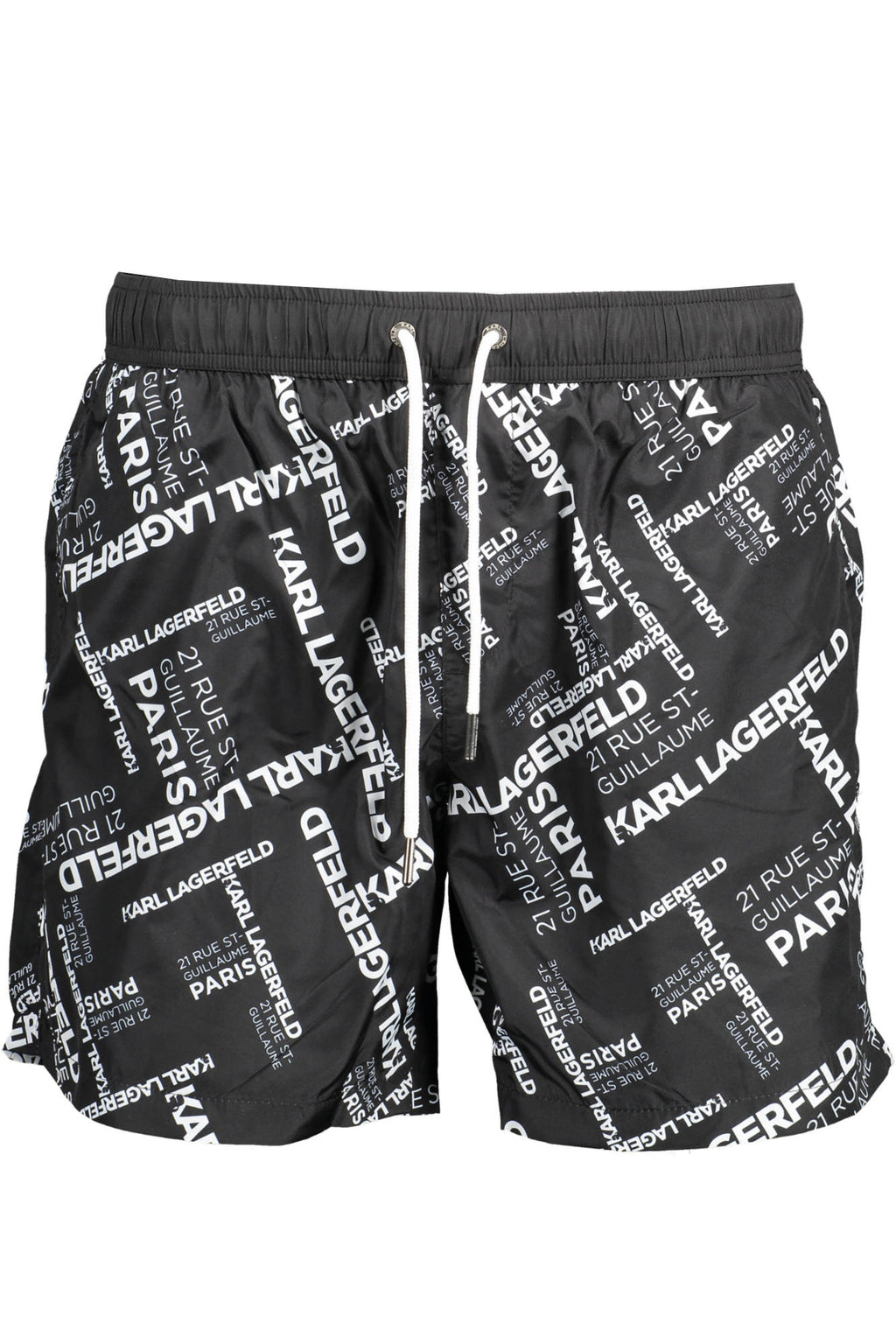 KARL LAGERFELD BEACHWEAR COSTUME PARTS UNDER MAN BLACK