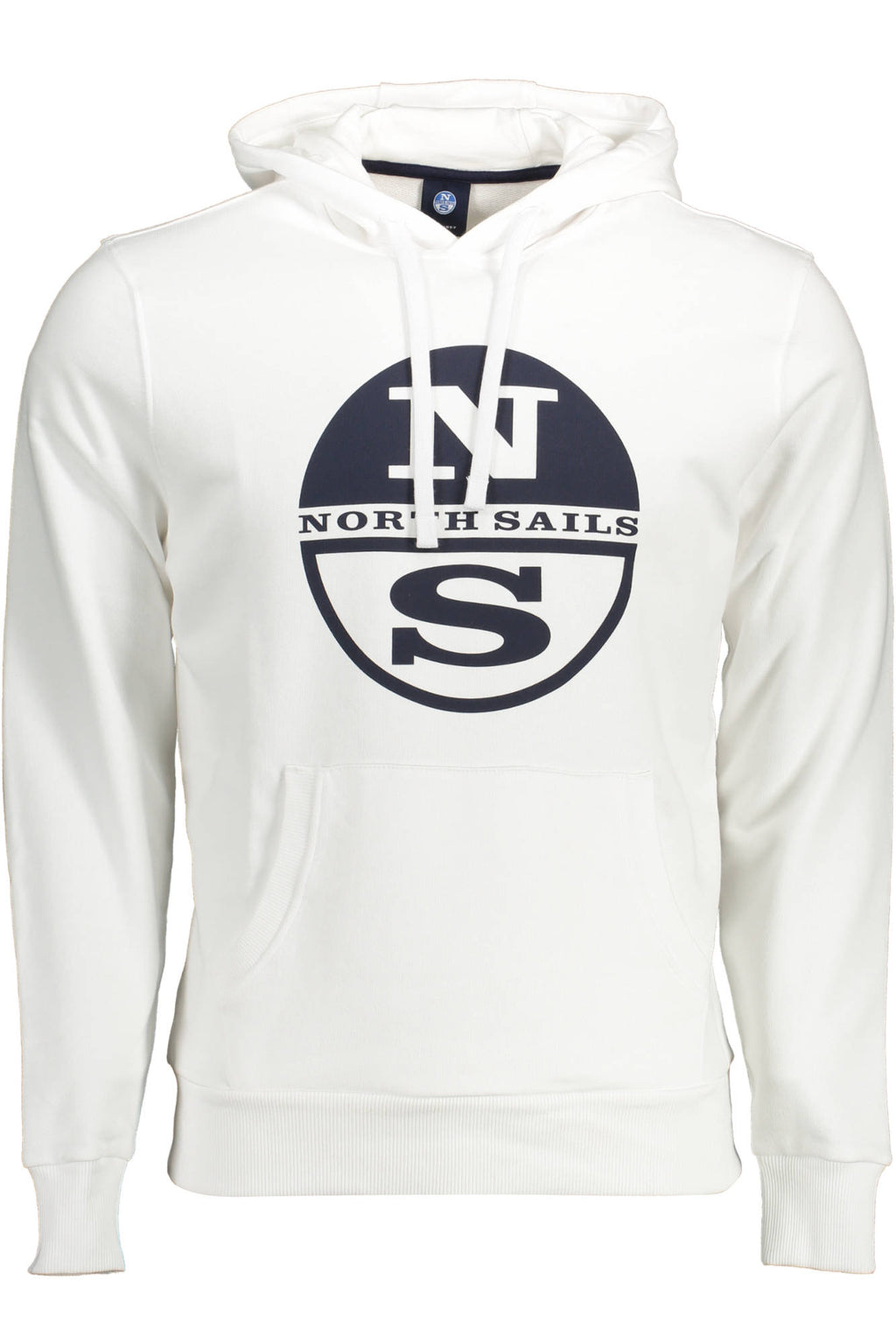 NORTH SAILS SWEATSHIRT WITHOUT ZIP MAN WHITE