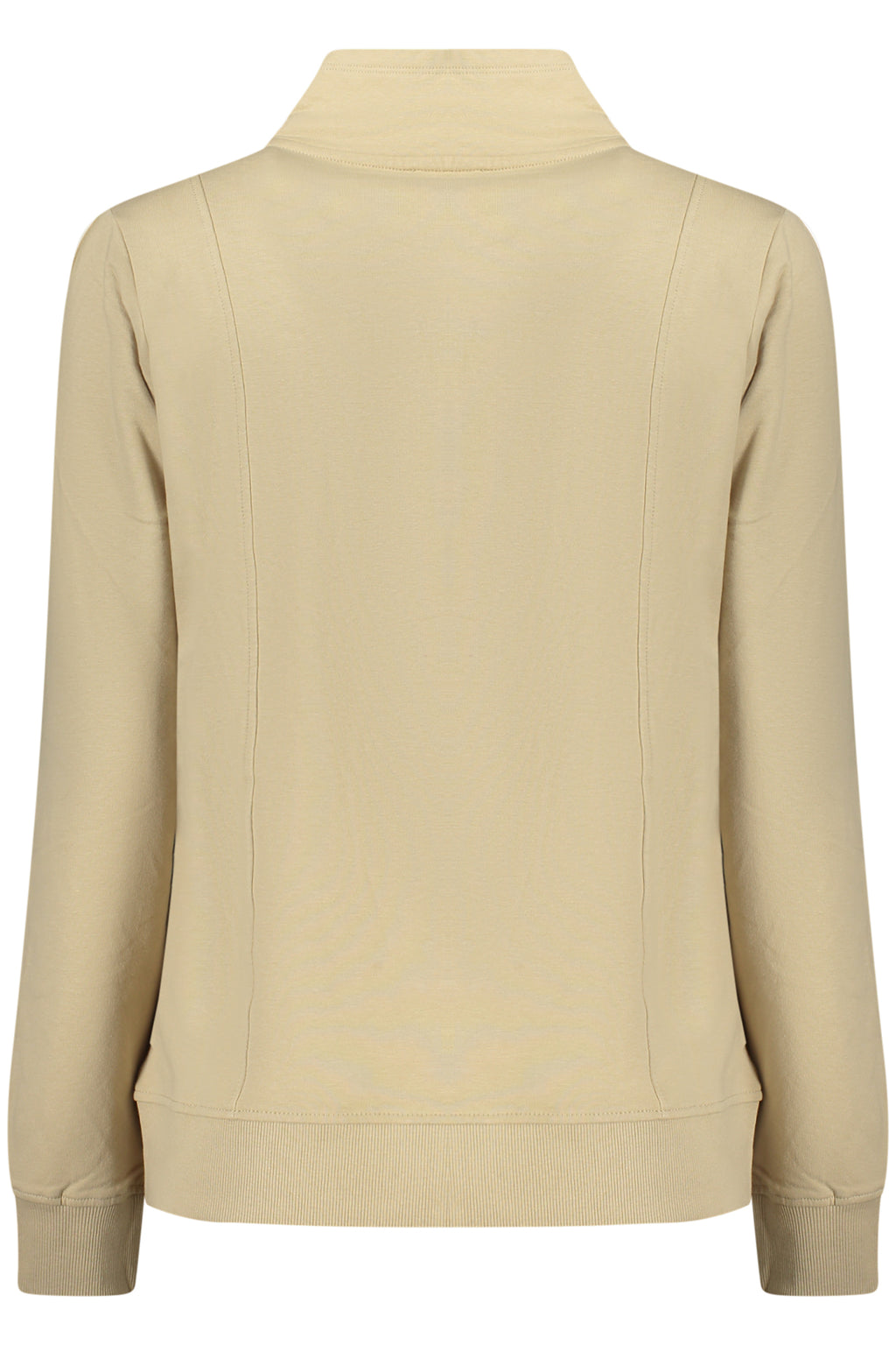 FREDDY WOMEN'S BEIGE ZIP-UP SWEATSHIRT