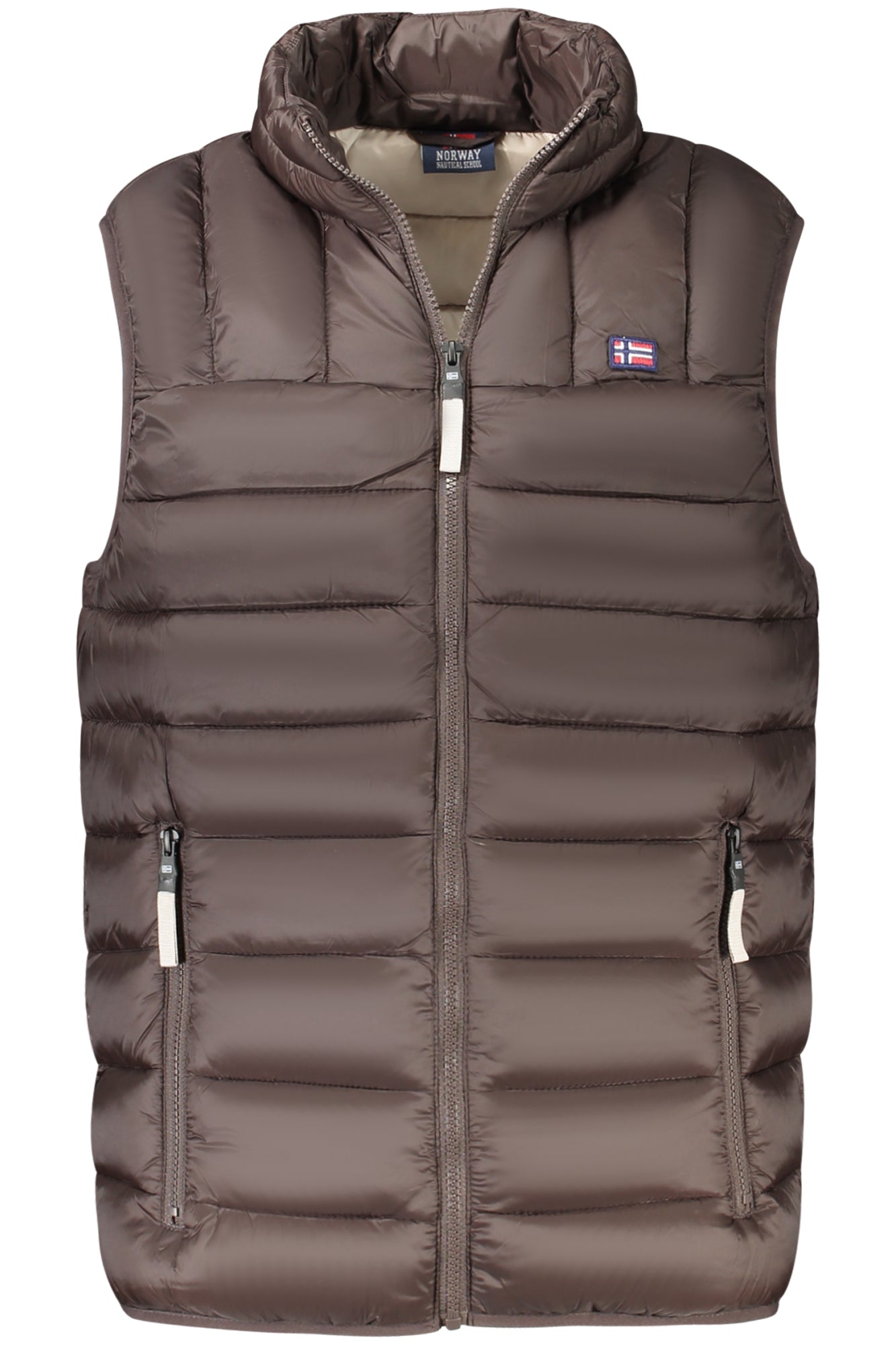 NORWAY 1963 MEN'S BROWN SLEEVELESS JACKET