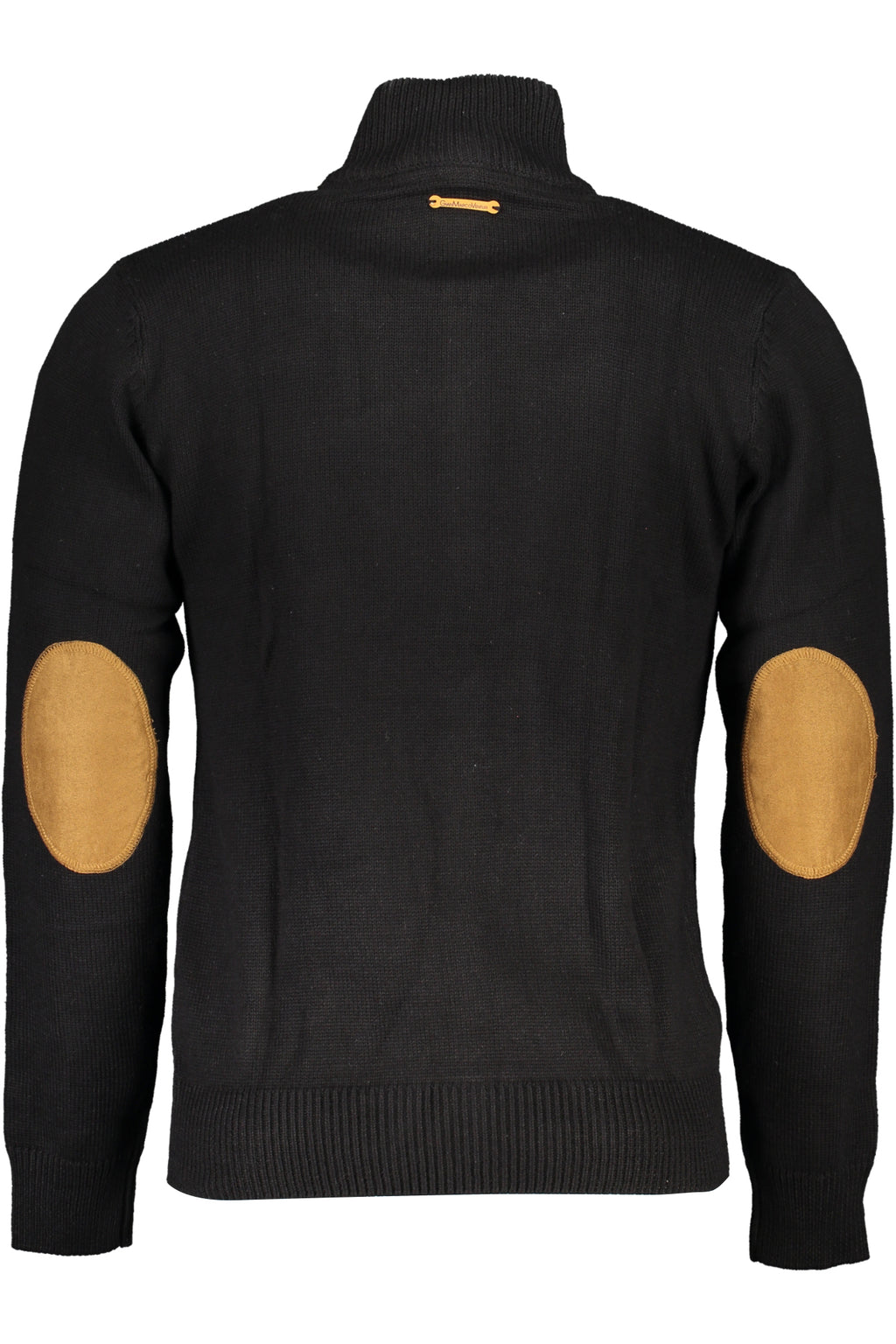 GIAN MARCO VENTURI MEN'S BLACK CARDIGAN