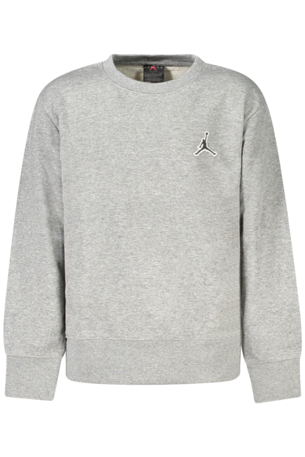 JORDAN MEN'S GRAY ZIP-UP SWEATSHIRT