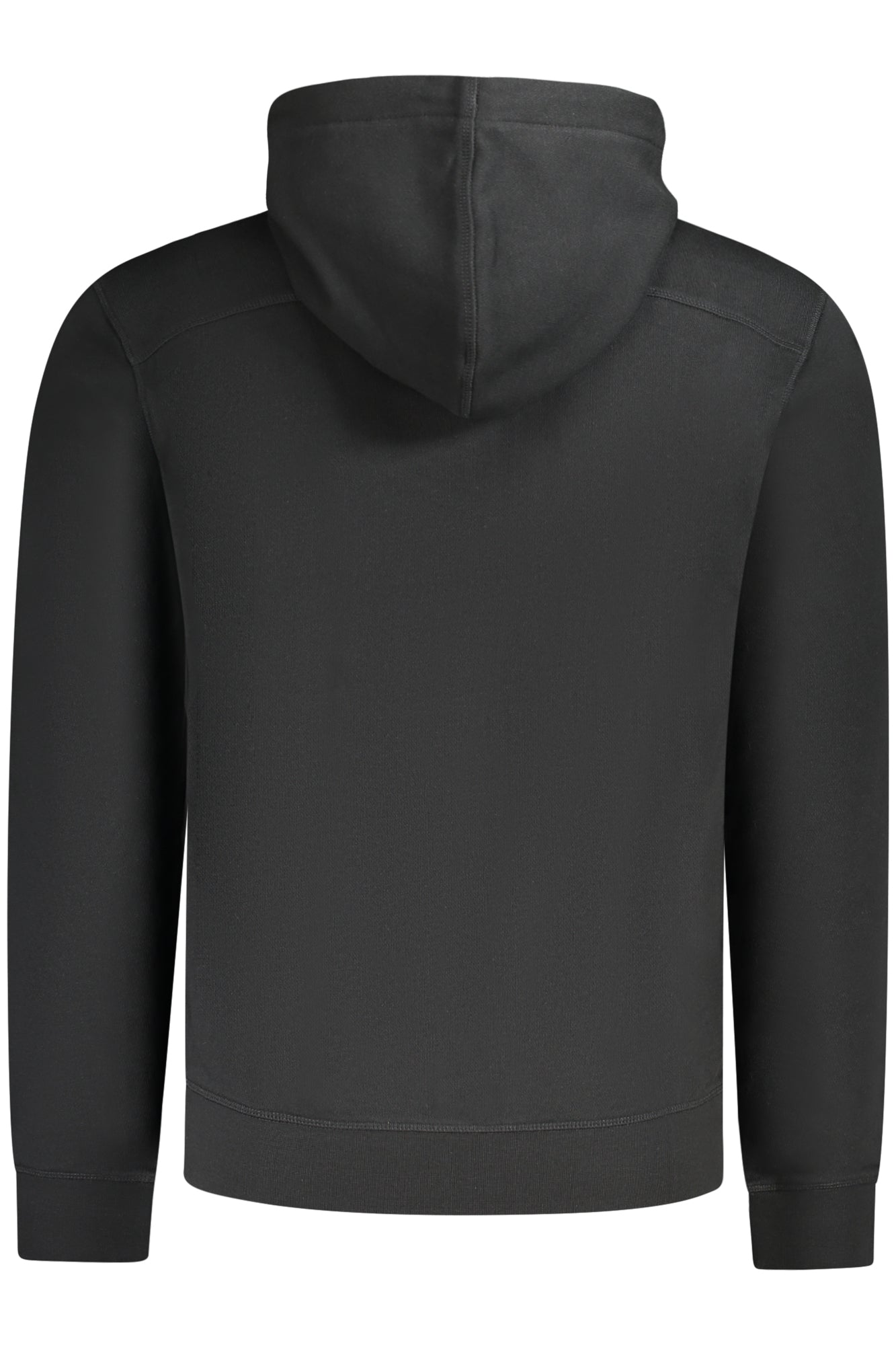 BOSS MEN'S BLACK ZIP-UP SWEATSHIRT