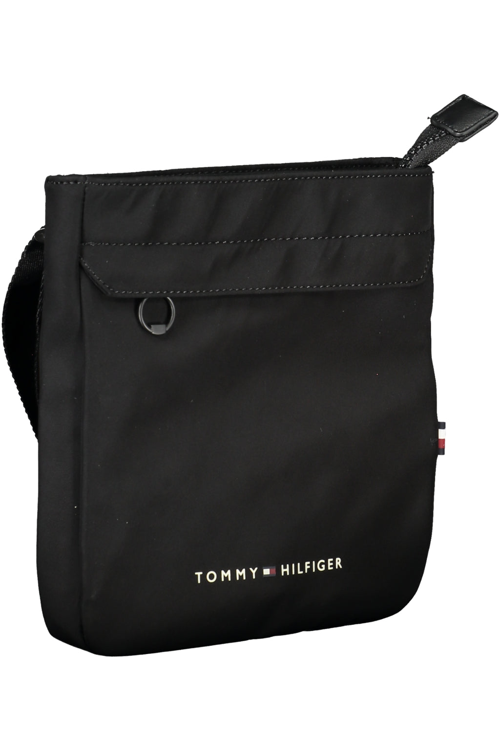 TOMMY HILFIGER MEN'S BLACK SHOULDER BAG