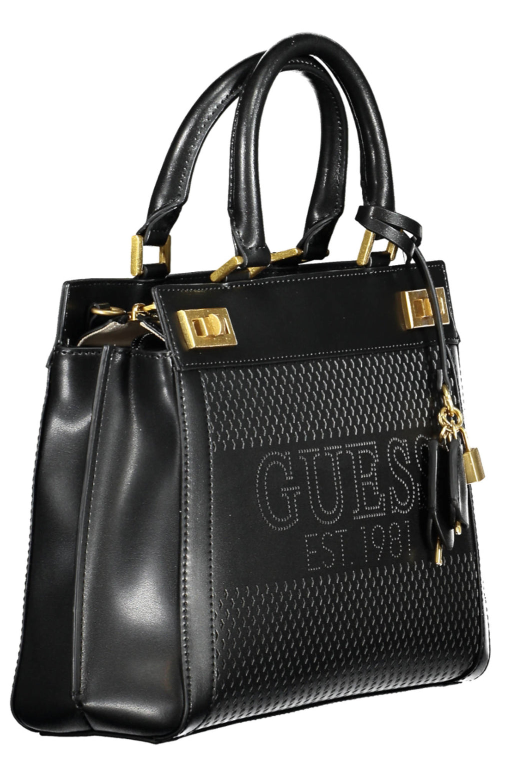 GUESS JEANS BLACK WOMEN'S BAG