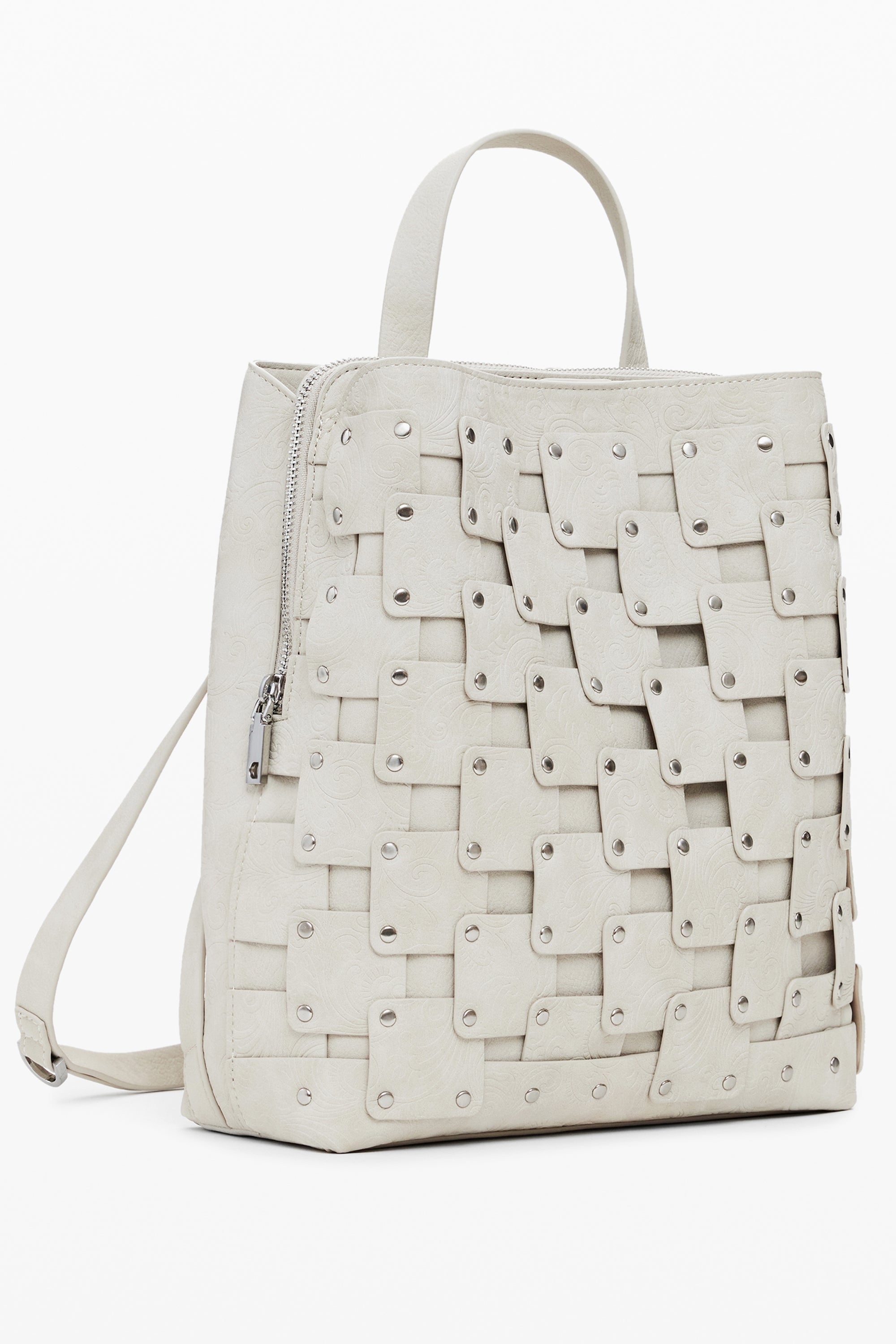 DESIGUAL WOMEN'S BEIGE BACKPACK
